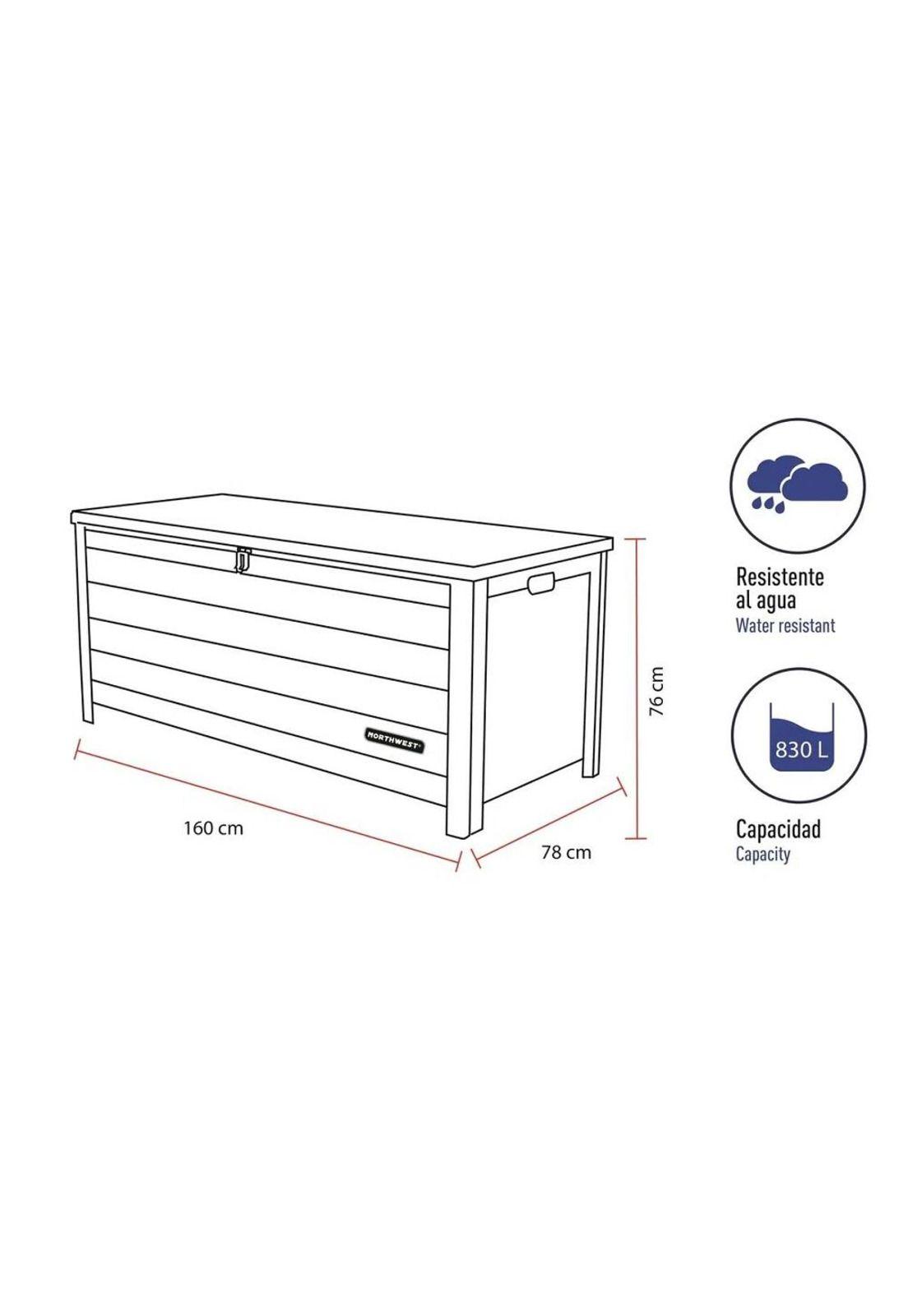 BODEGA DE ALMACENAJE NORTHWEST 830L-2