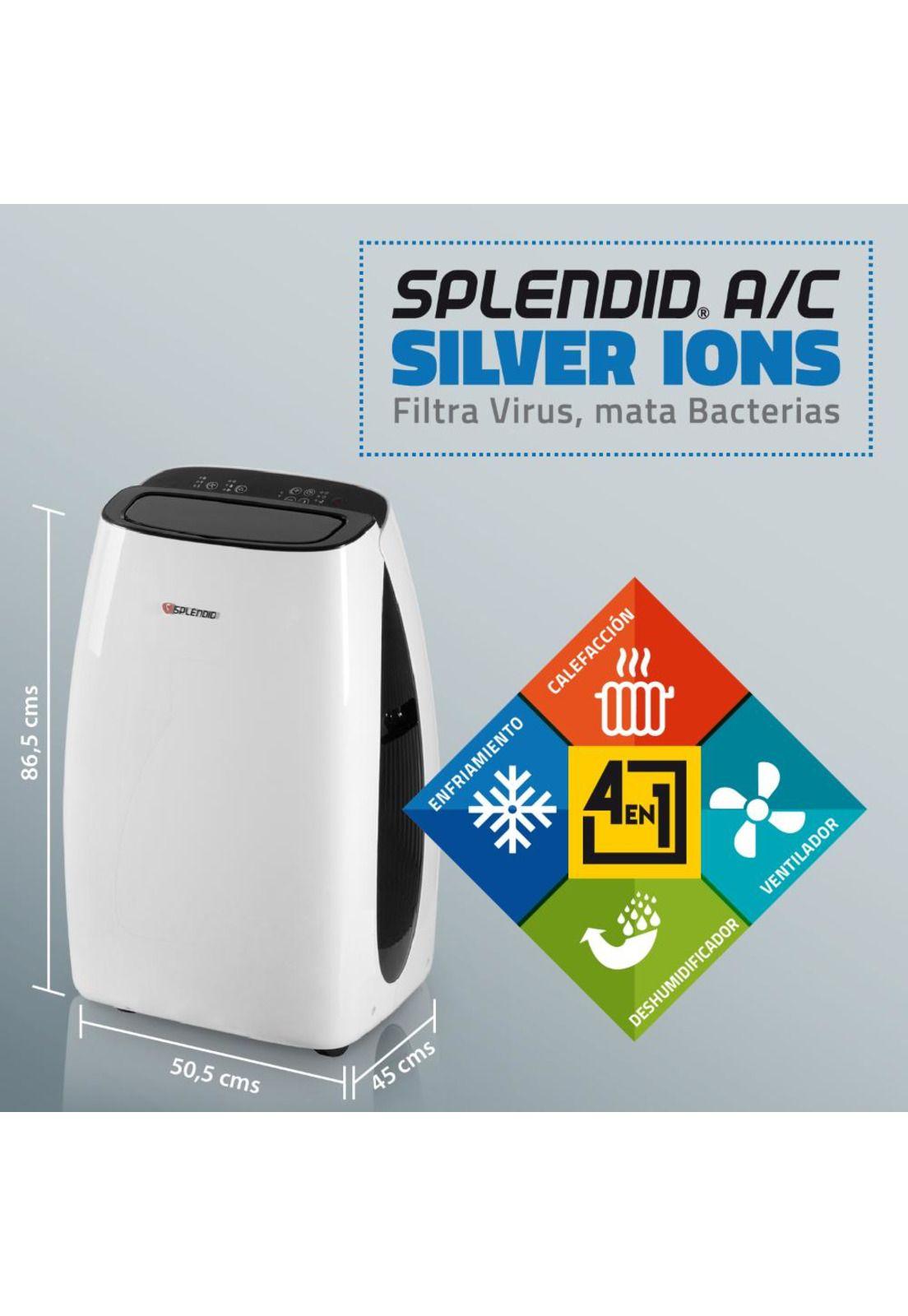 Aire acondicionado portatil 9000 BTU - SPLENDID-7