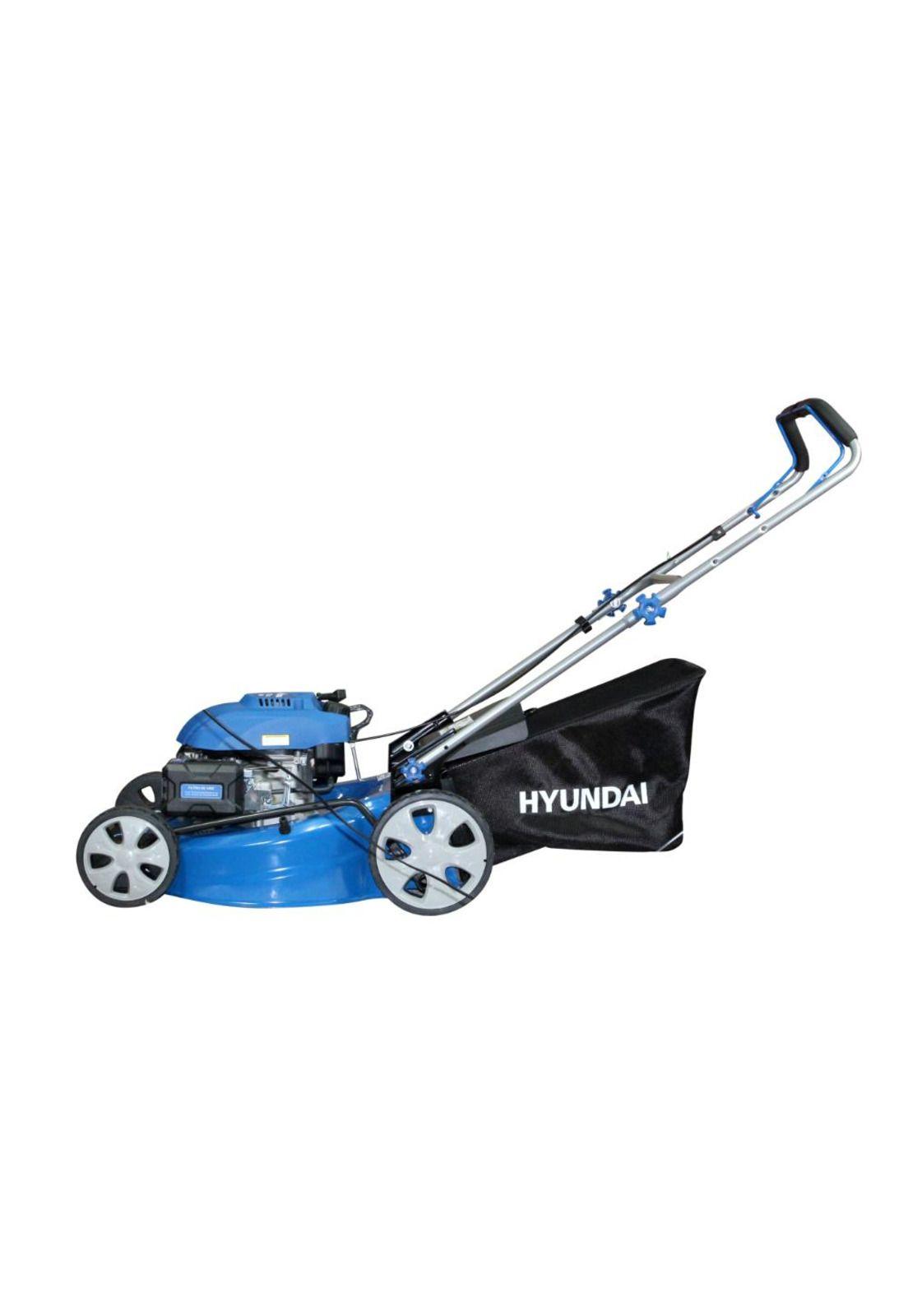 Cortacésped 21" De Corte C/Recolector Motor 6,5 Hp Gasolina Hyundai-1