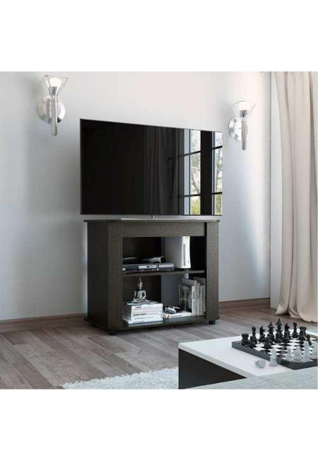 Rack Maori Tv40 -wengue 75x90x45cm. Tuhome.-2