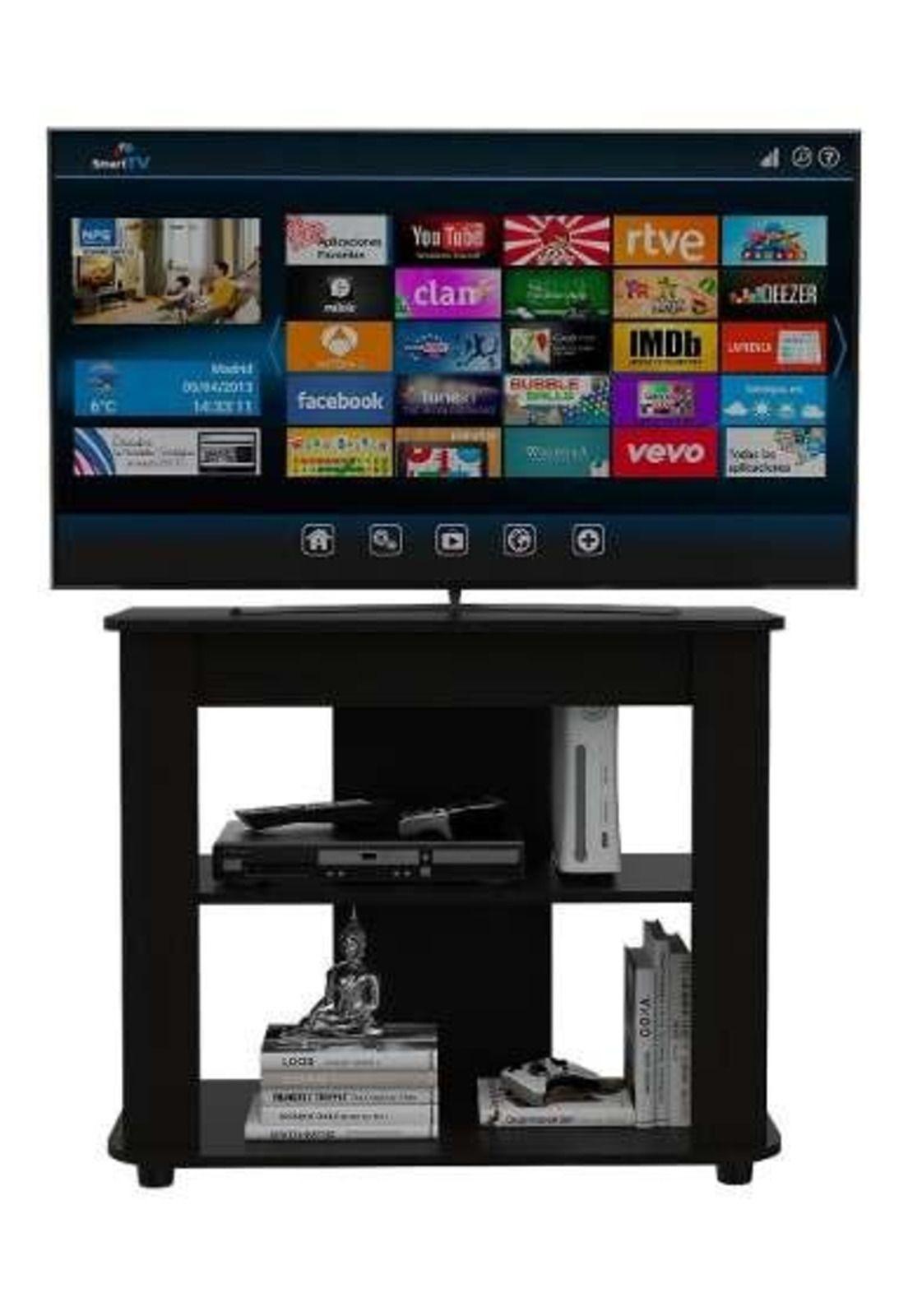 Rack Maori Tv40 -wengue 75x90x45cm. Tuhome.-4