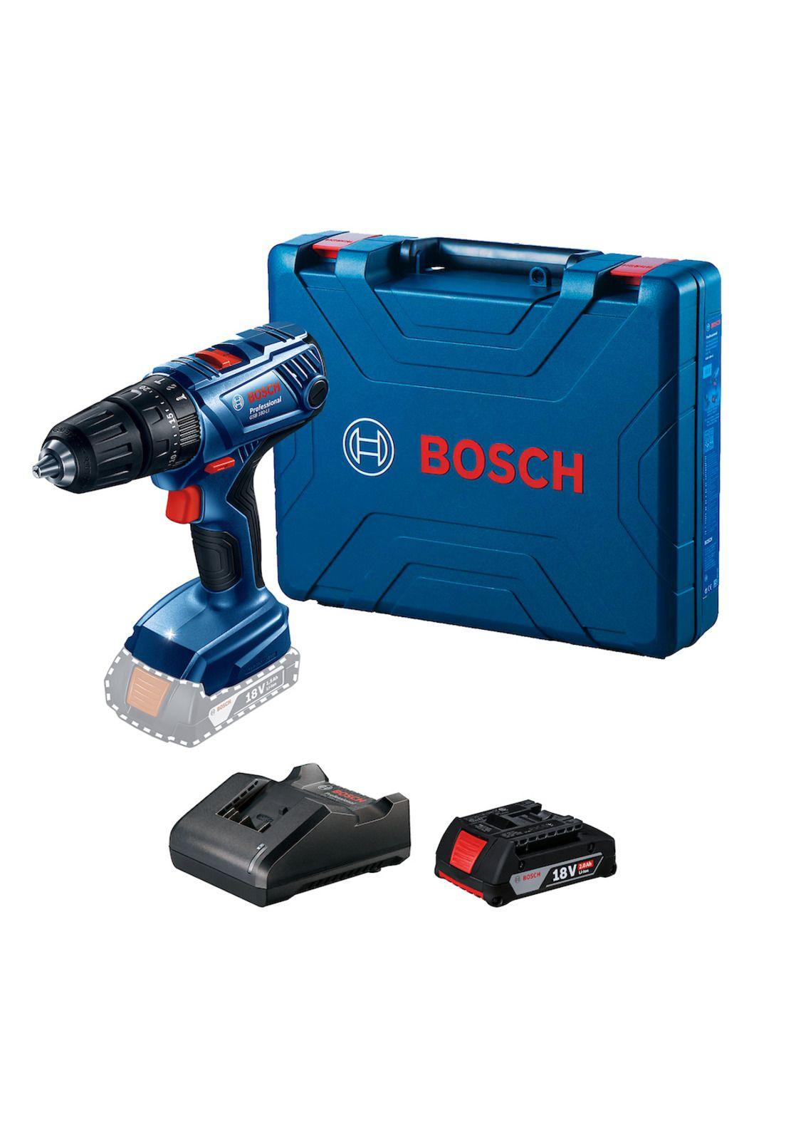 Taladro Percutor 18V Gsb 180-Li + 1 Bateria 18V 2.0 Ah + Cargador Professional Bosch-0
