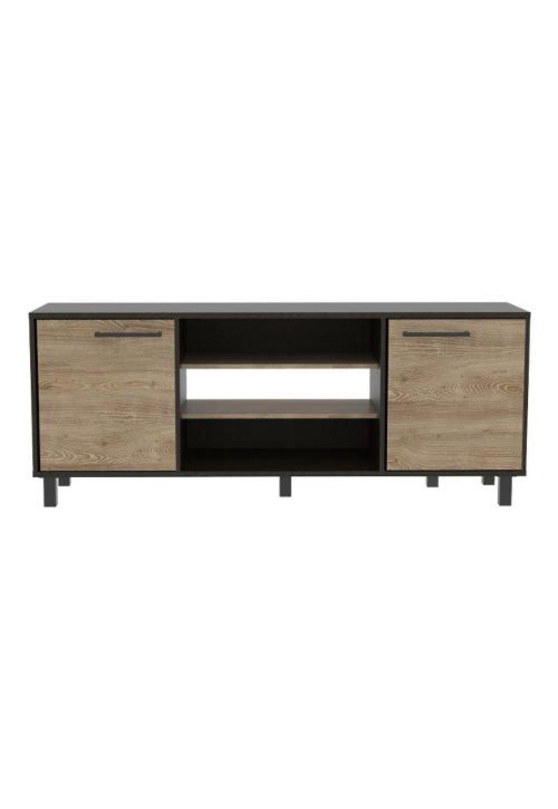 Rack Tv 65  Wengue/miel 61cm x 155cm x 39cm - Tuhome-0