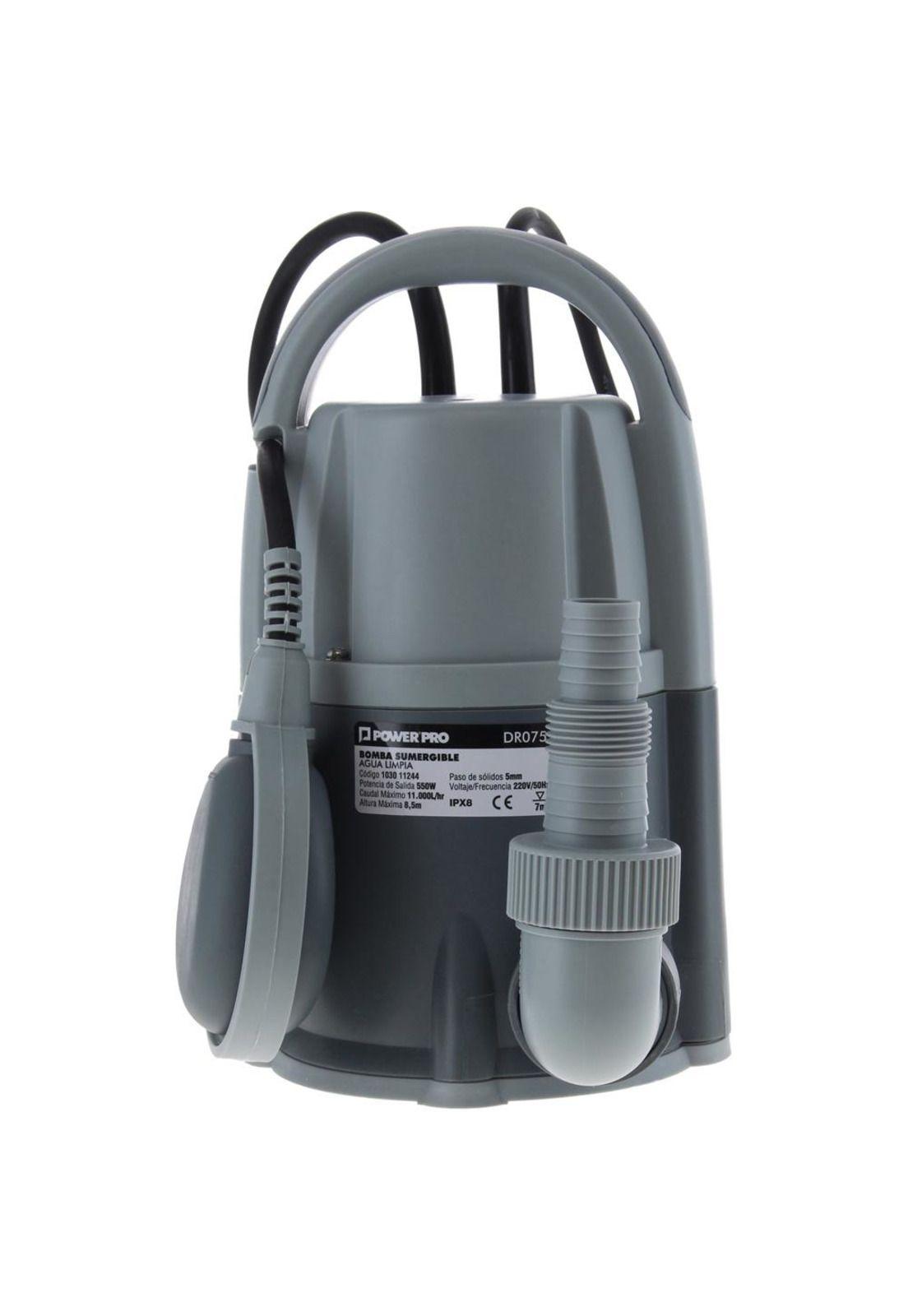 Bomba Sumergible Dr075 0,75Hp Agua Limpia - Power Pro-1