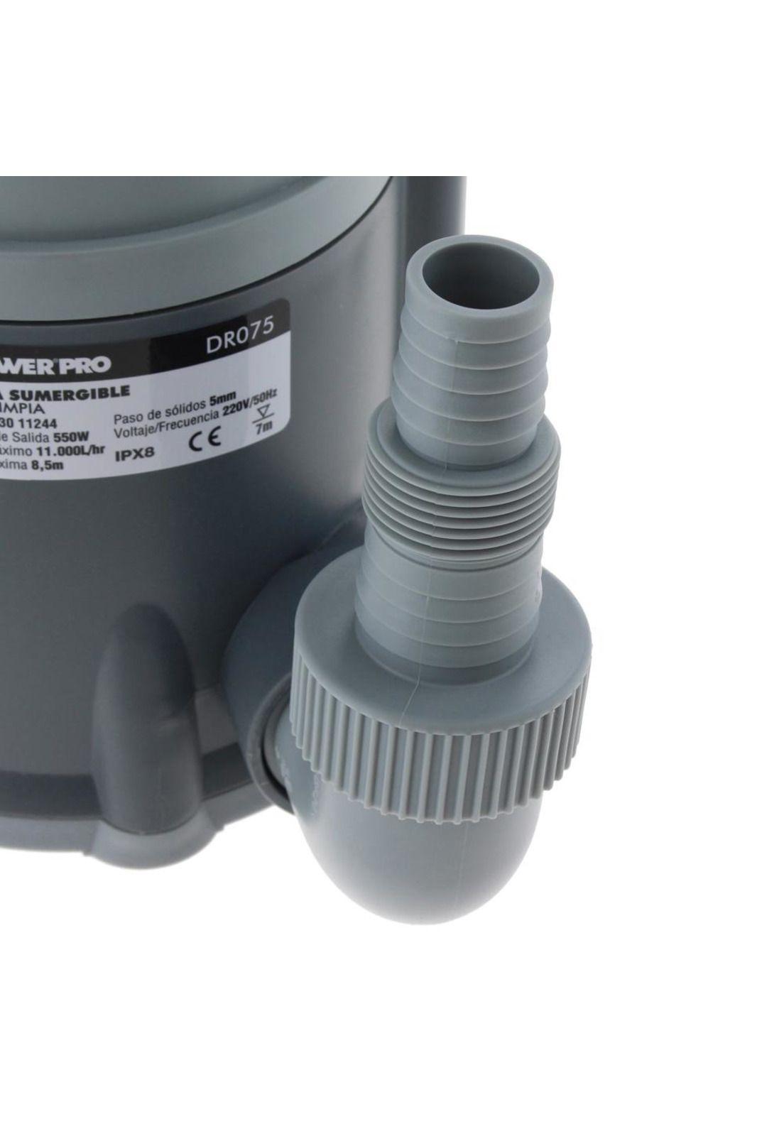Bomba Sumergible Dr075 0,75Hp Agua Limpia - Power Pro-3