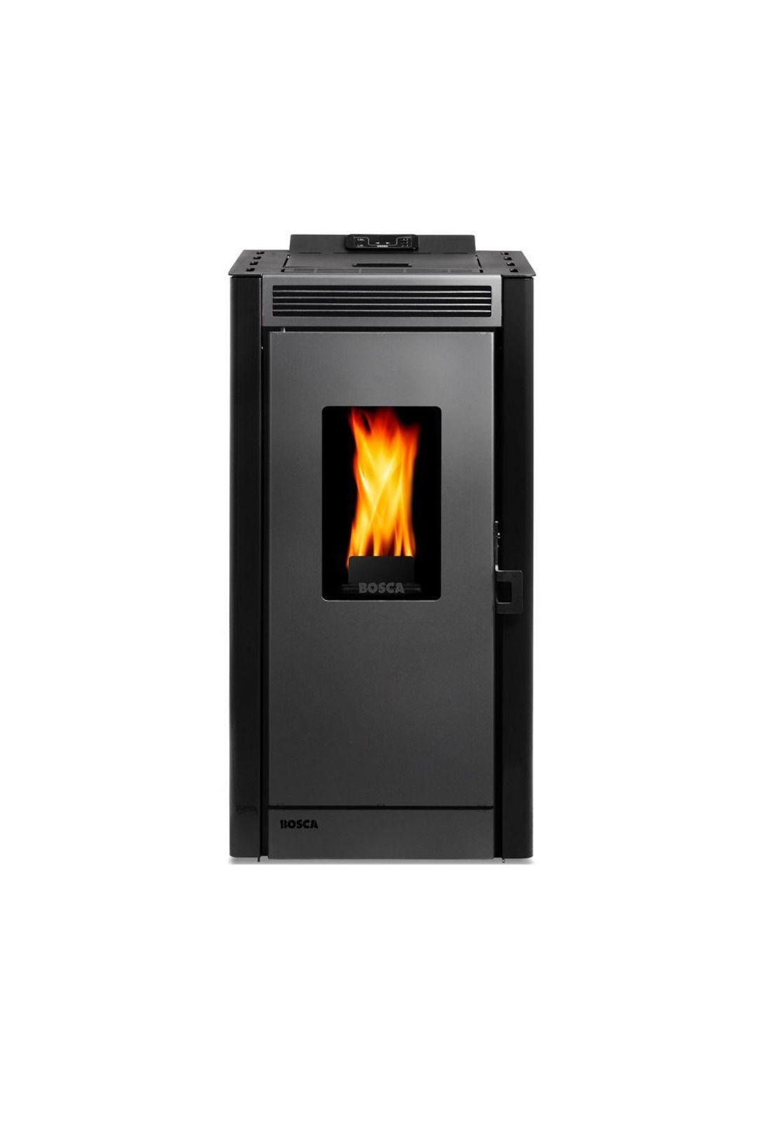 Calefactor a Pellet Black Visión Negro Bosca-1