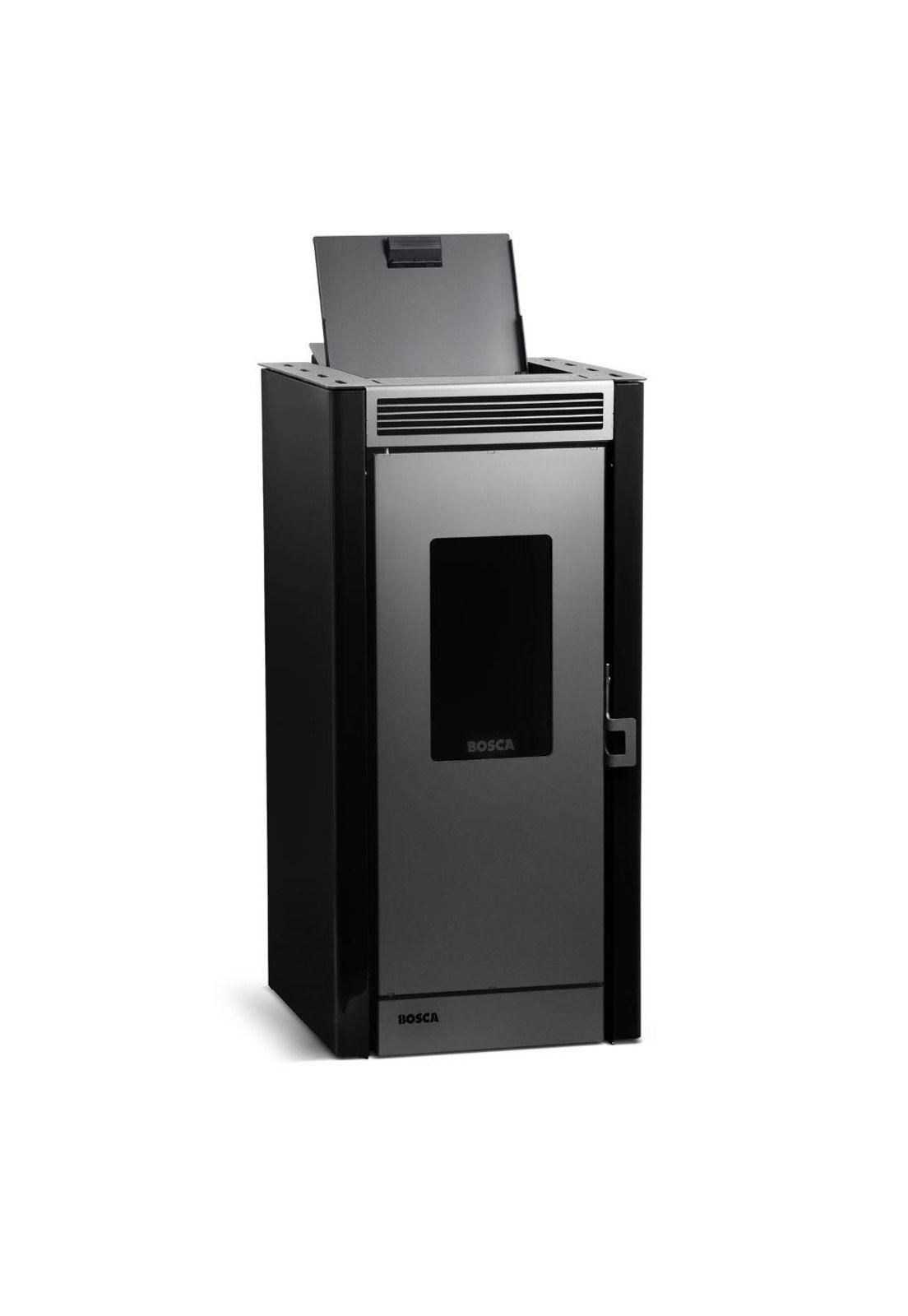 Calefactor a Pellet Black Visión Negro Bosca-3