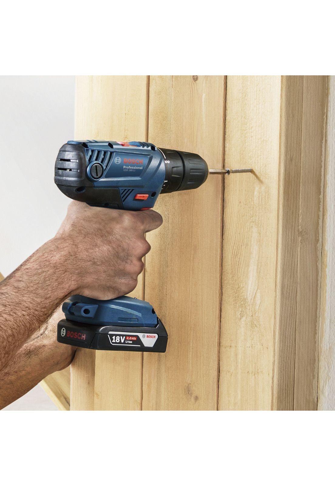 Taladro Atornillador Inalámbrico GSR 180-LI 1BAT Bosch-7