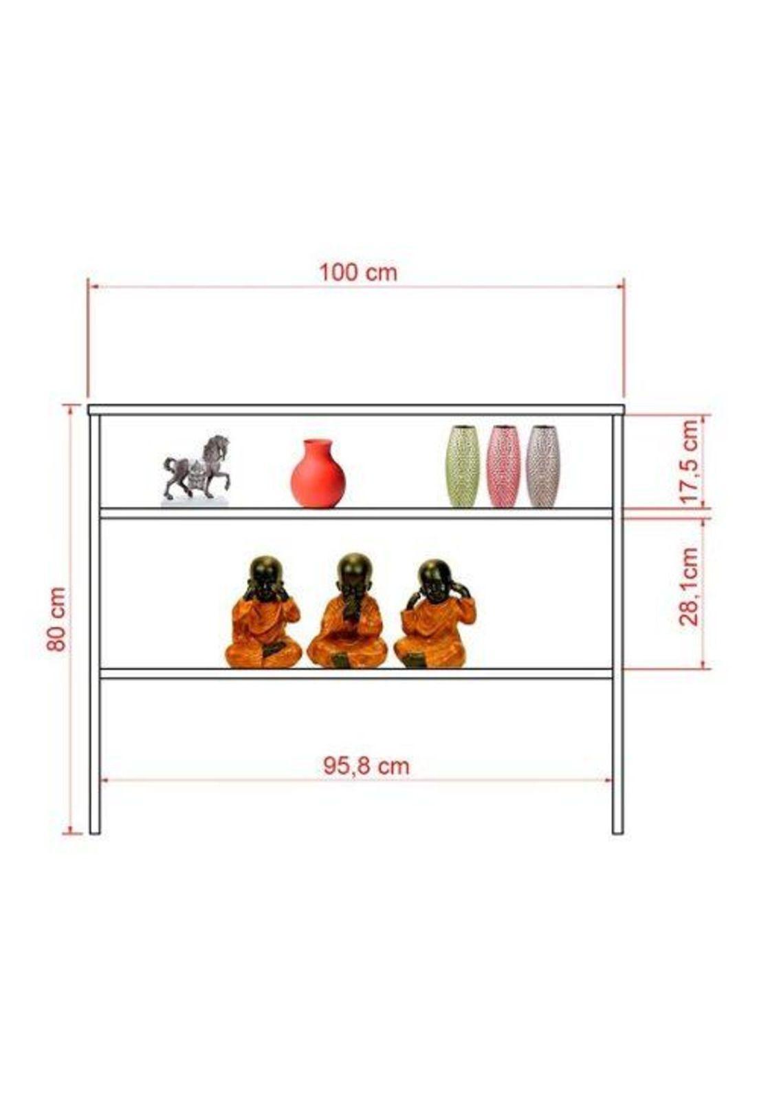 Mesa Arrimo 80 X 100 X 30 Cm - Tuhome-2