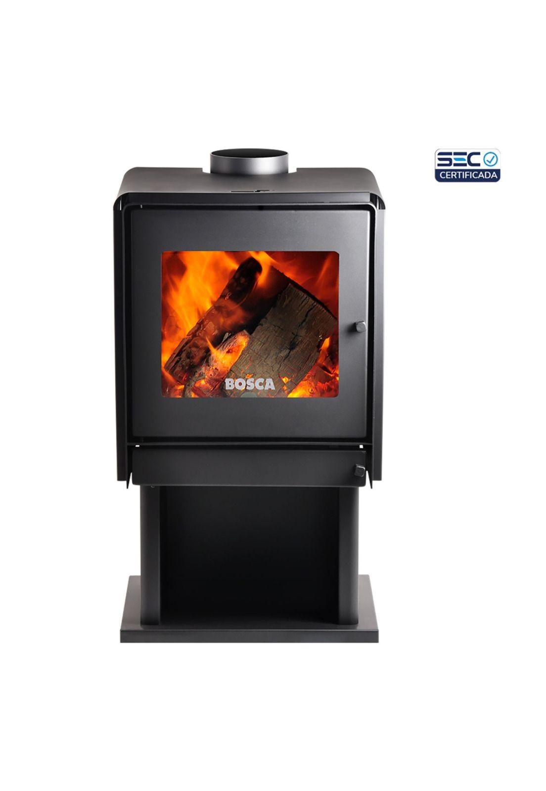 Pack Calefactor a leña Limit 480 + kit de Instalacion Bosca-2