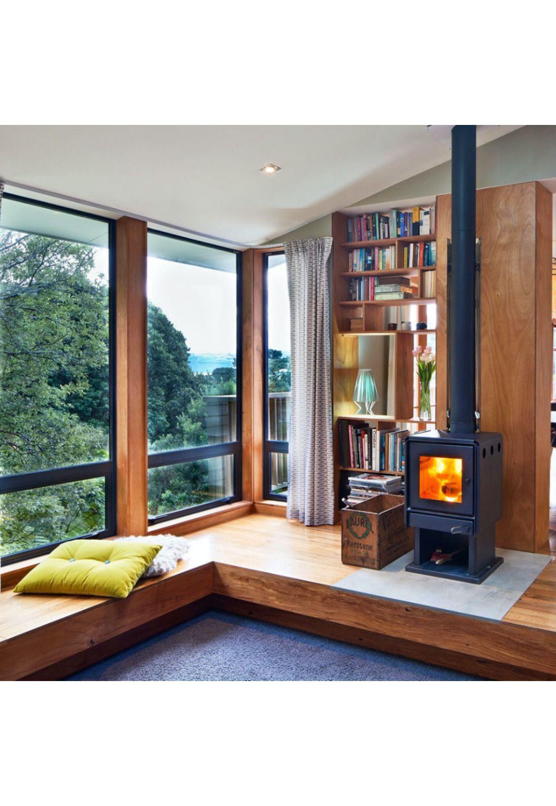 Pack Calefactor a leña Limit 480 + kit de Instalacion Bosca-3