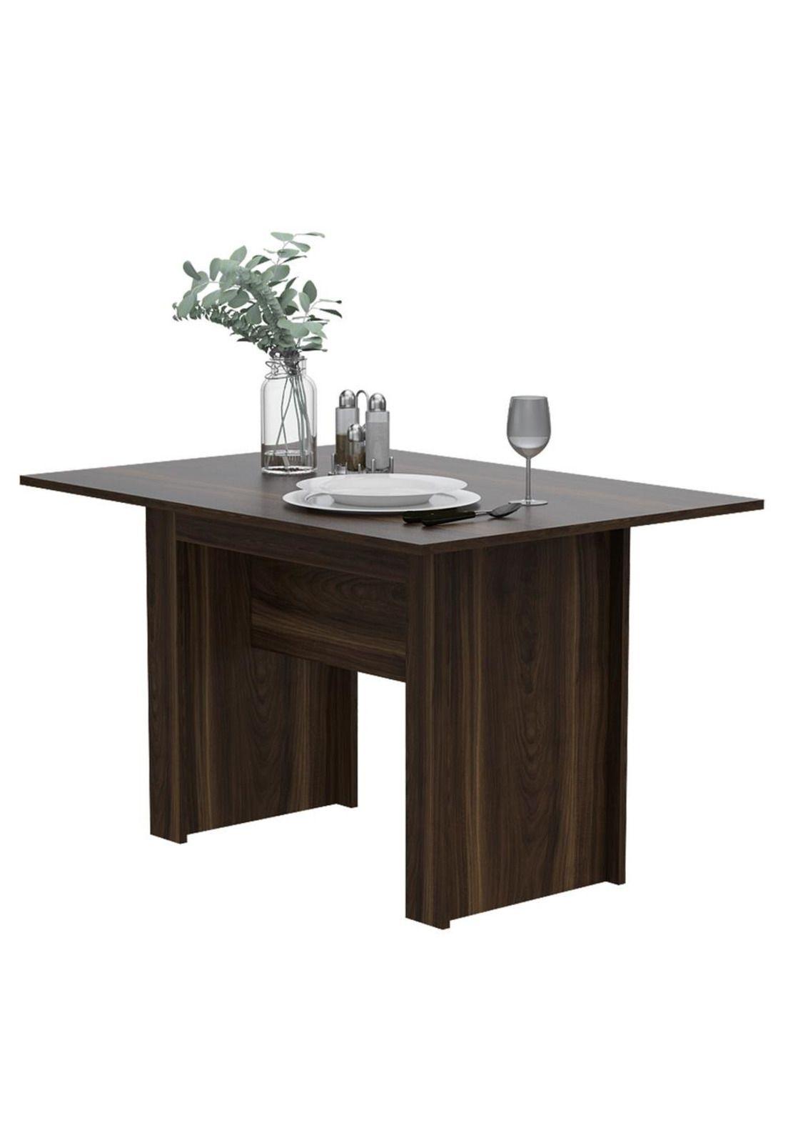 MESA DE COMEDOR CLASSIC 120 - HABANO-0