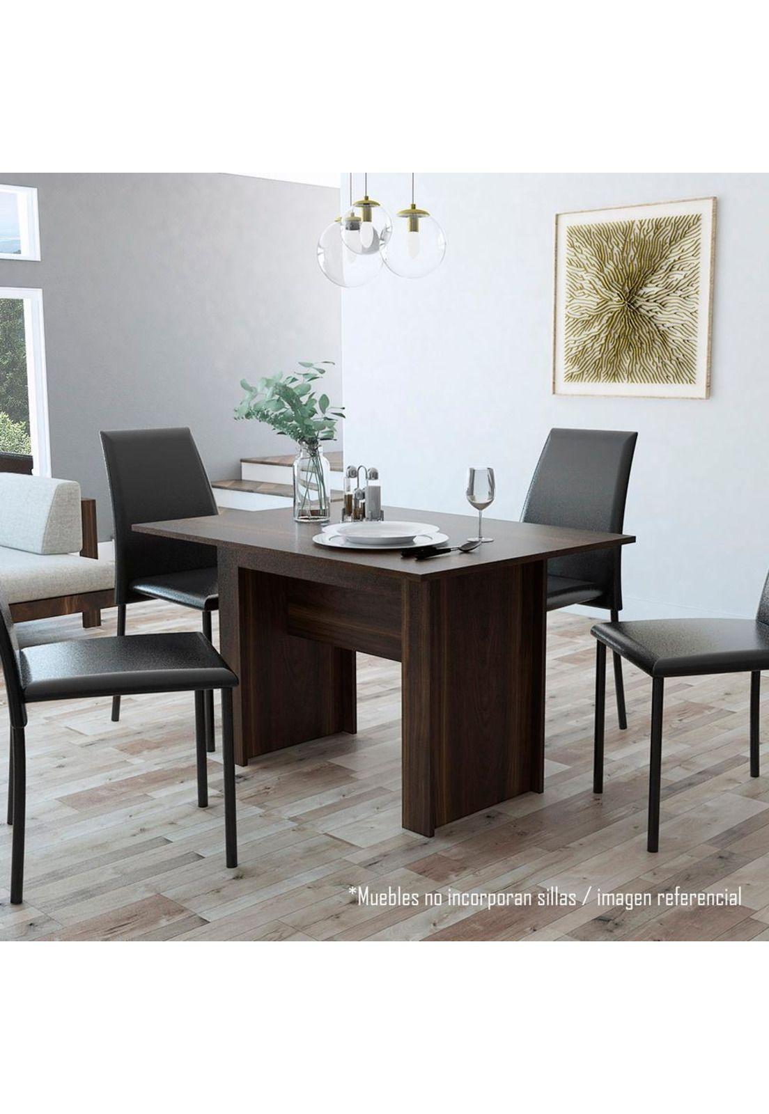 MESA DE COMEDOR CLASSIC 120 - HABANO-1