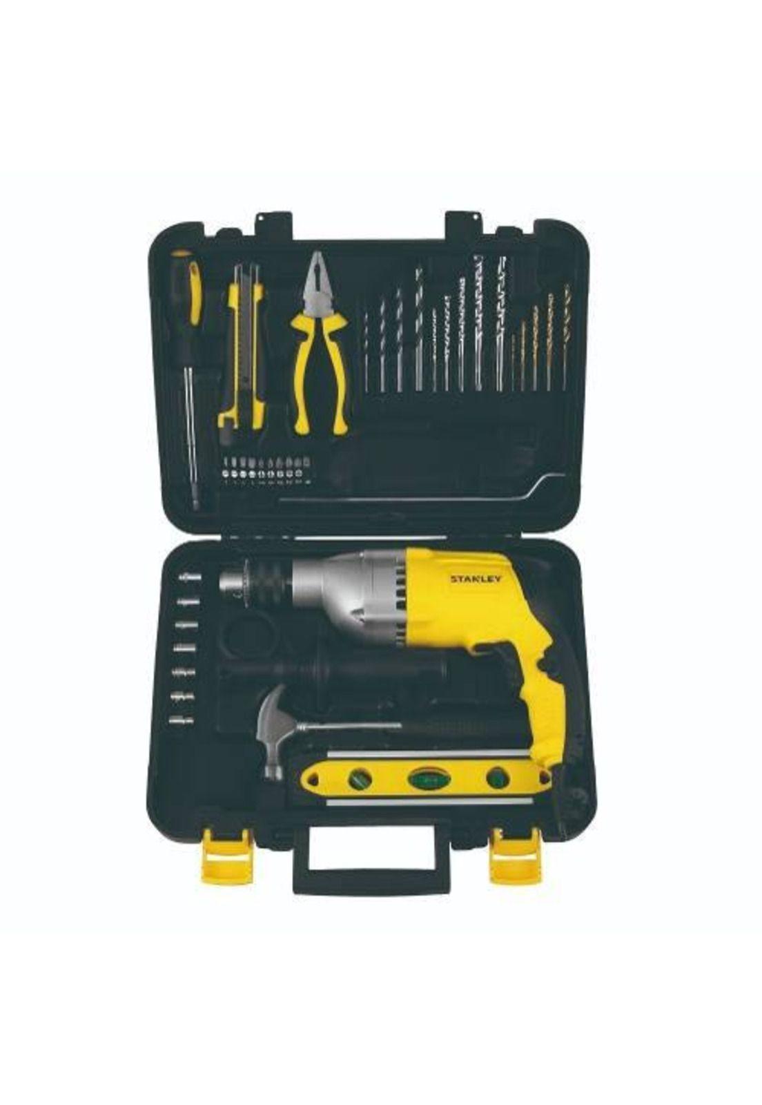 Taladro Percutor 800w + Maleta + Accesorios - Stanley-0