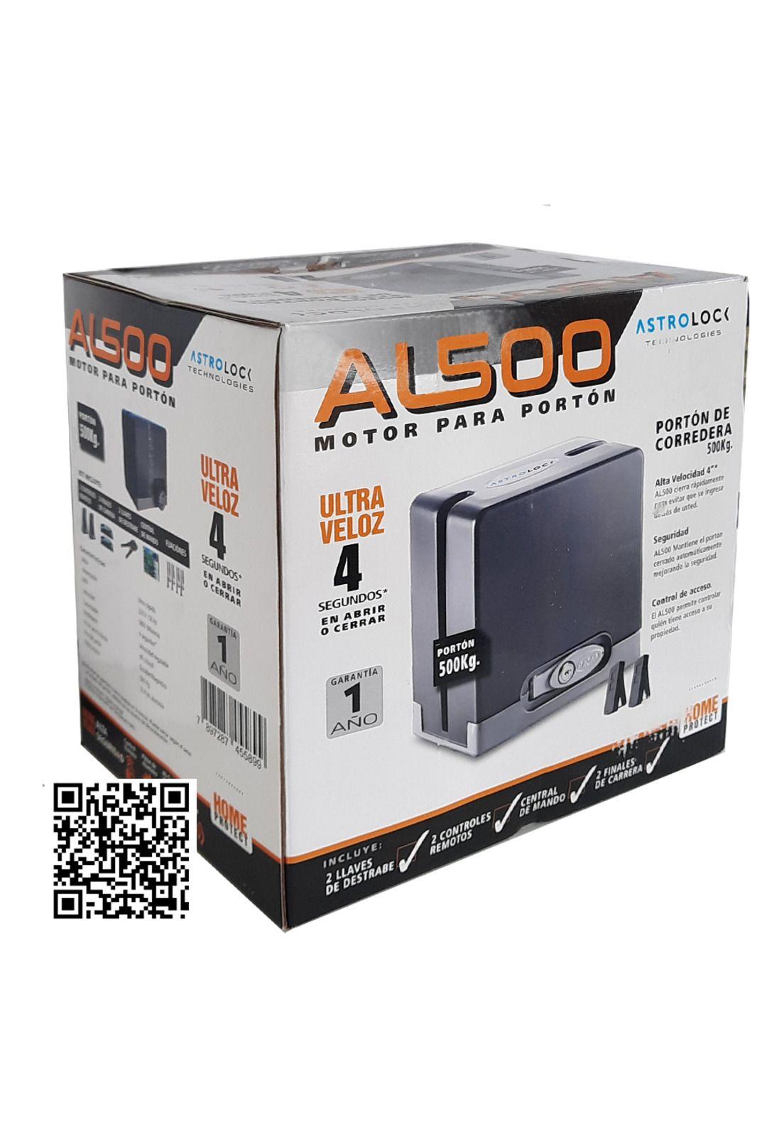 Motor Ultra Rapido 4 Segundos Anti Portonazos AL500 Astrolock-2