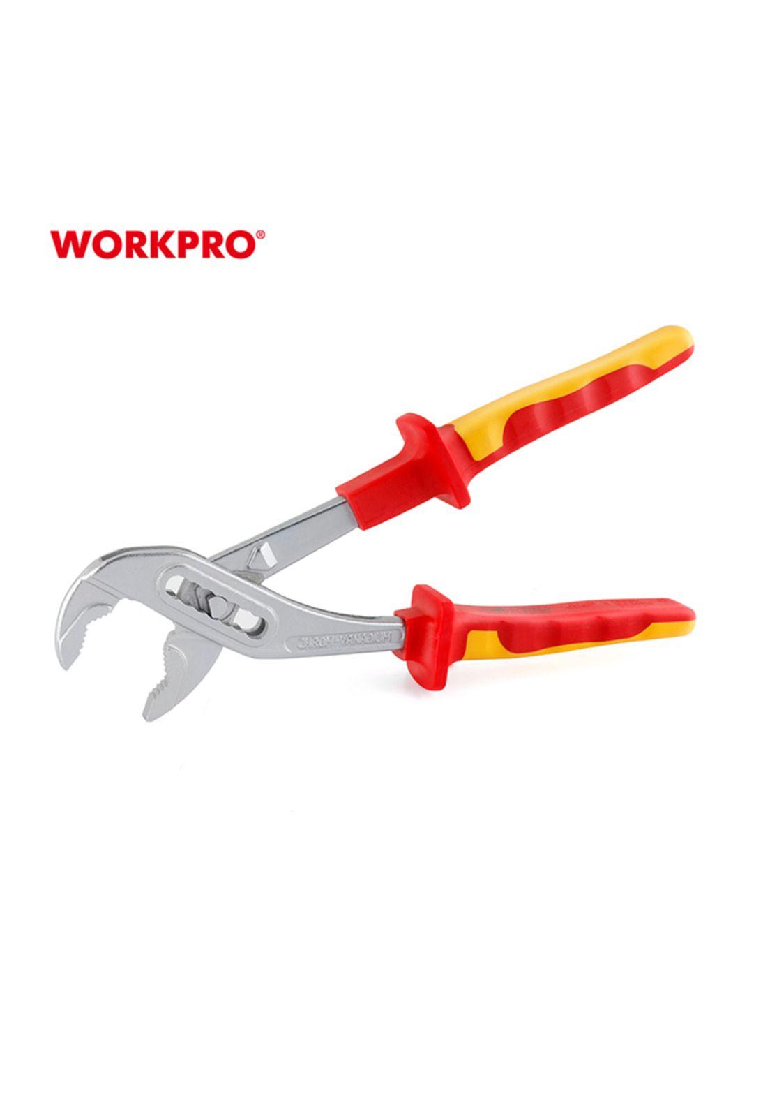 Alicate Picoloro Ajustable Aislado 10" Workpro-0
