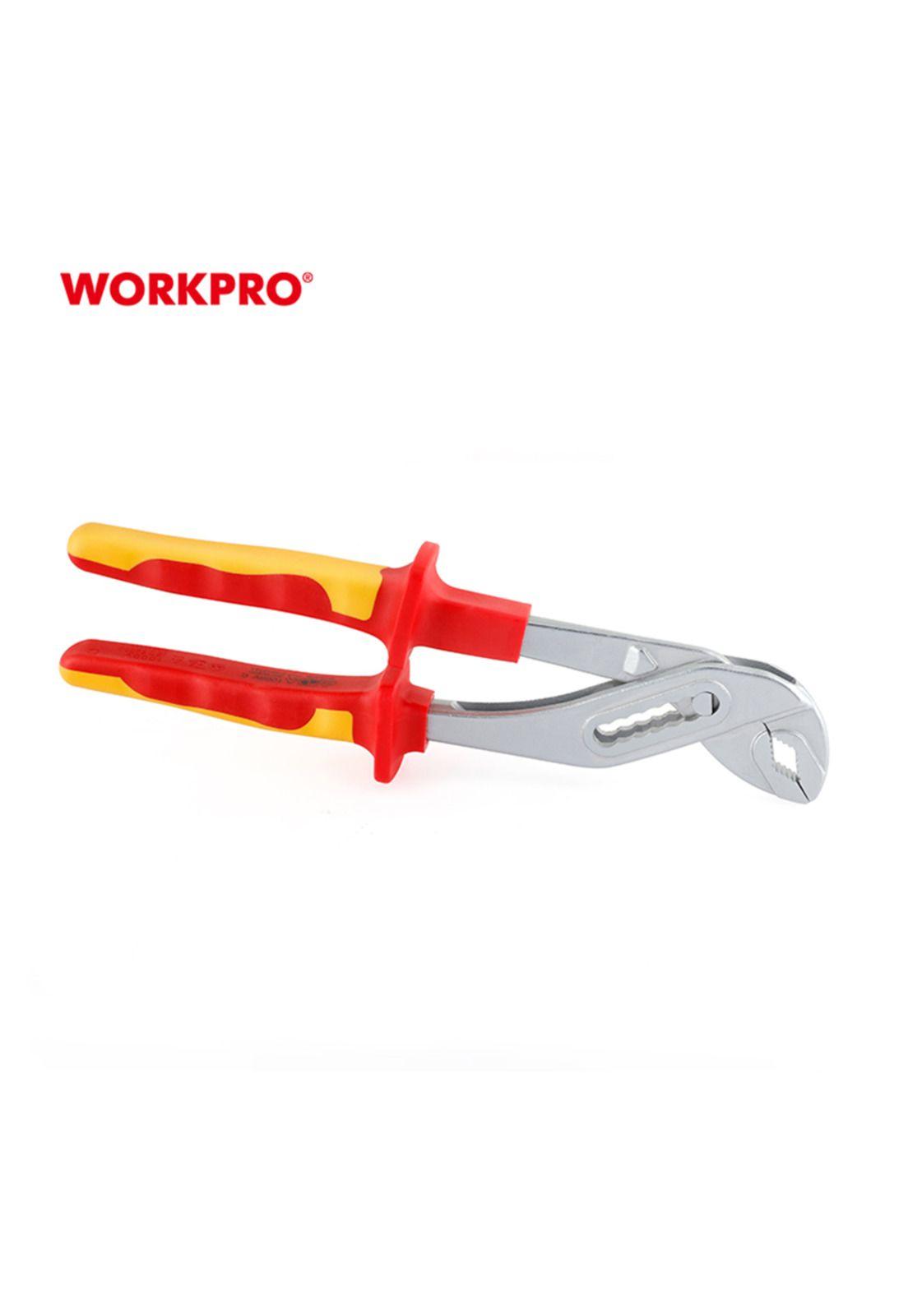 Alicate Picoloro Ajustable Aislado 10" Workpro-1