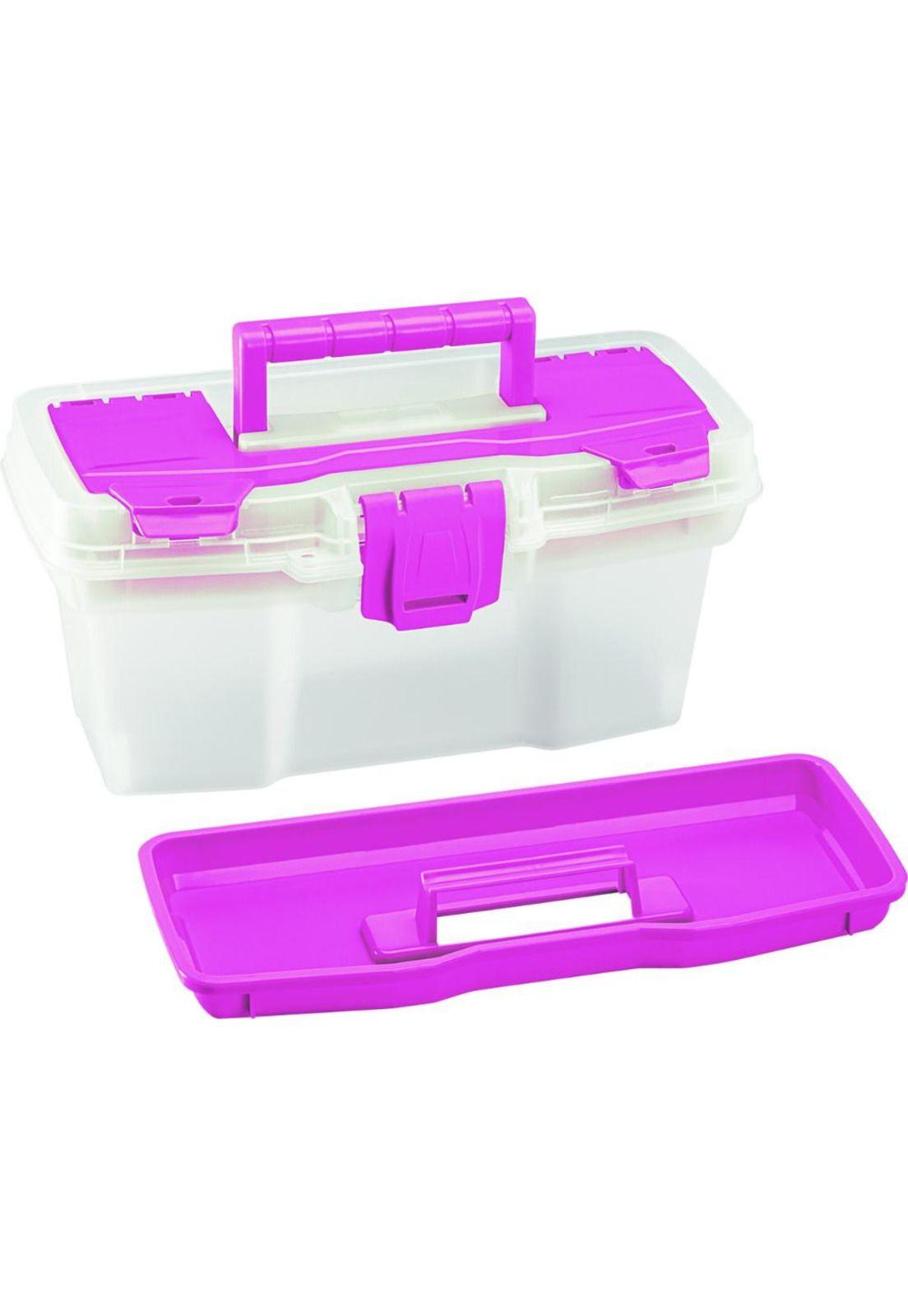 Caja organizadora rosada 11" Rimax RX8243-1