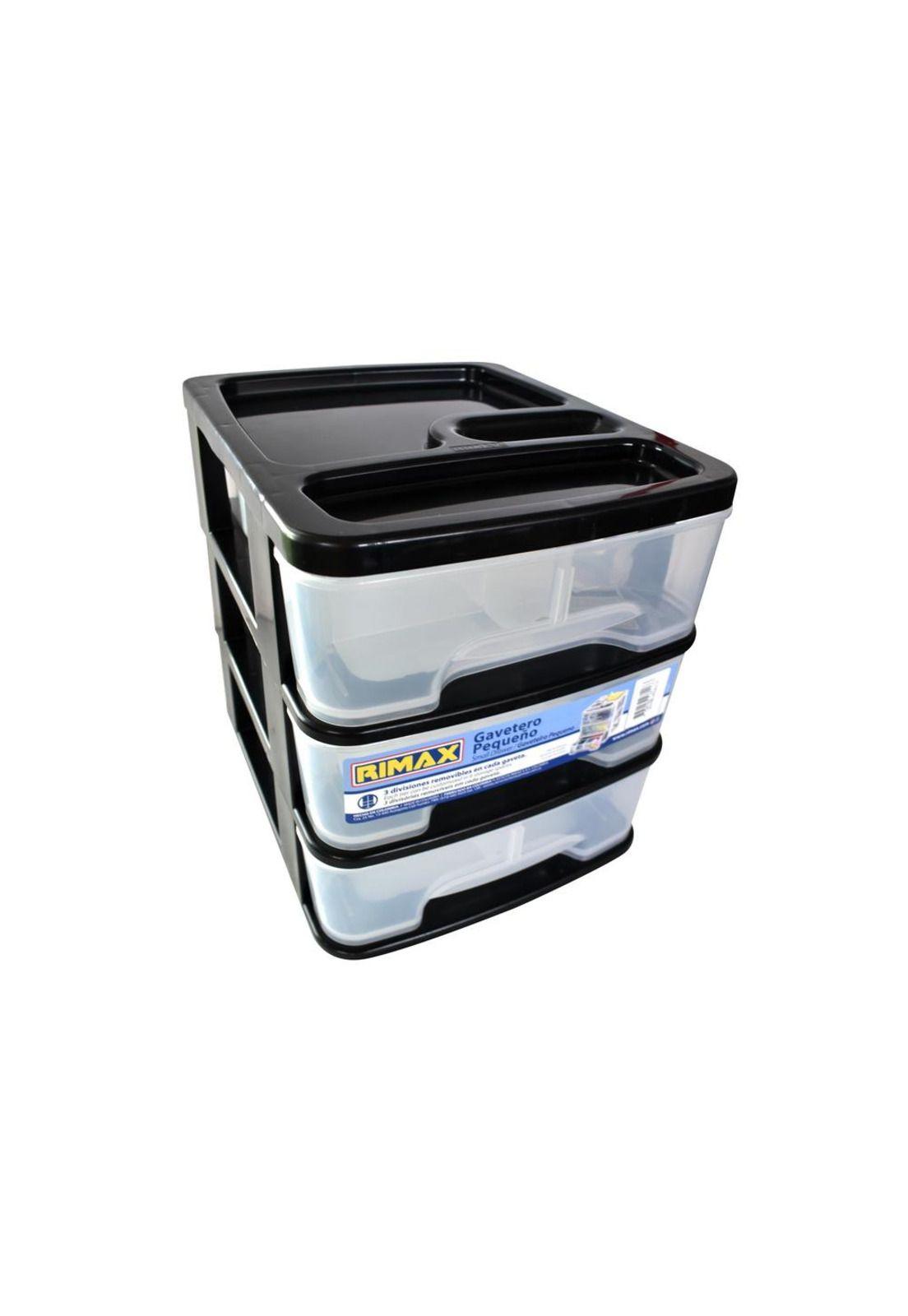 Caja Organizadora Rimax Peq. 3N Negro-0
