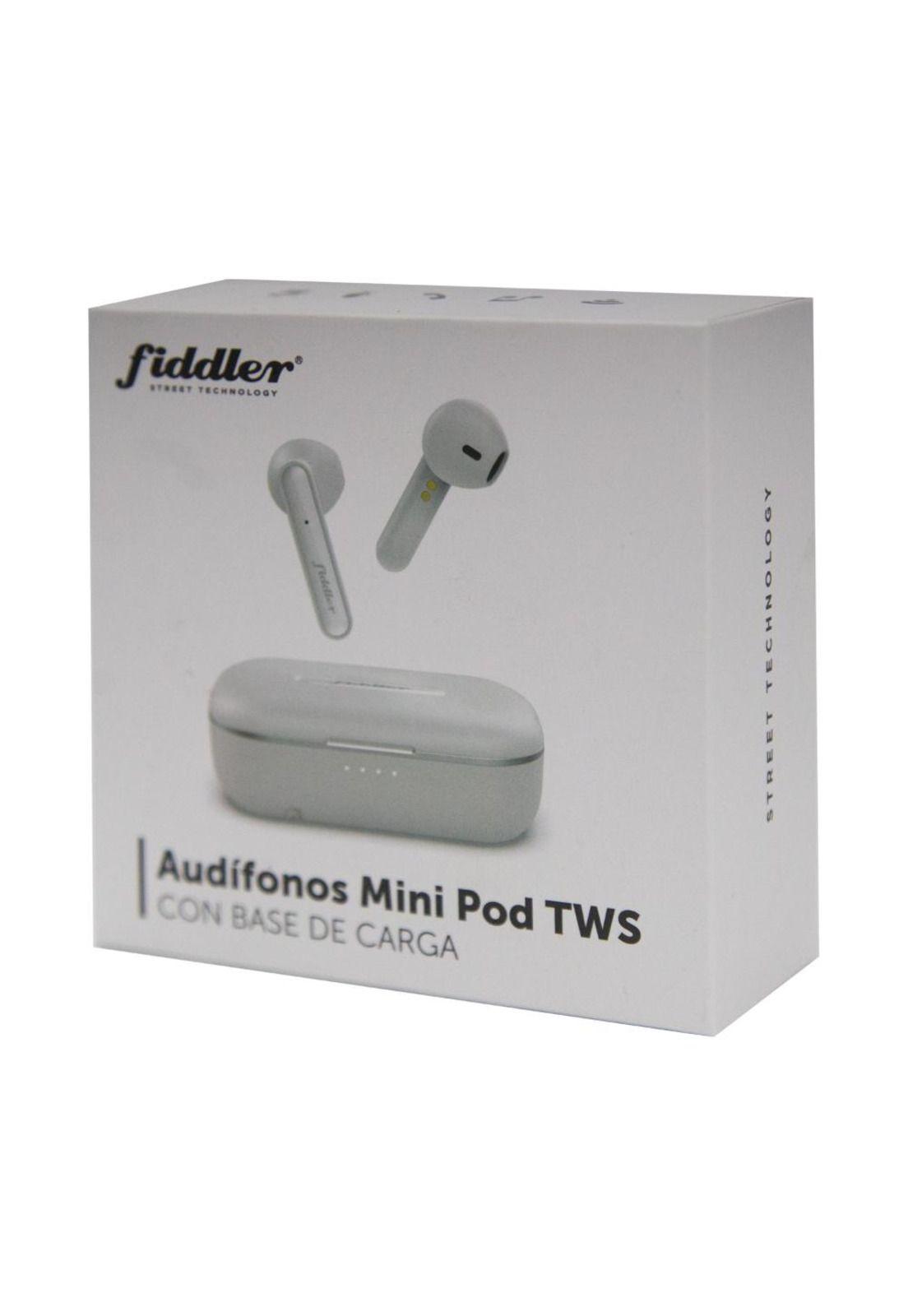 Audífonos Bluetooth Tws Mini Pods Blanco - Fiddler-3