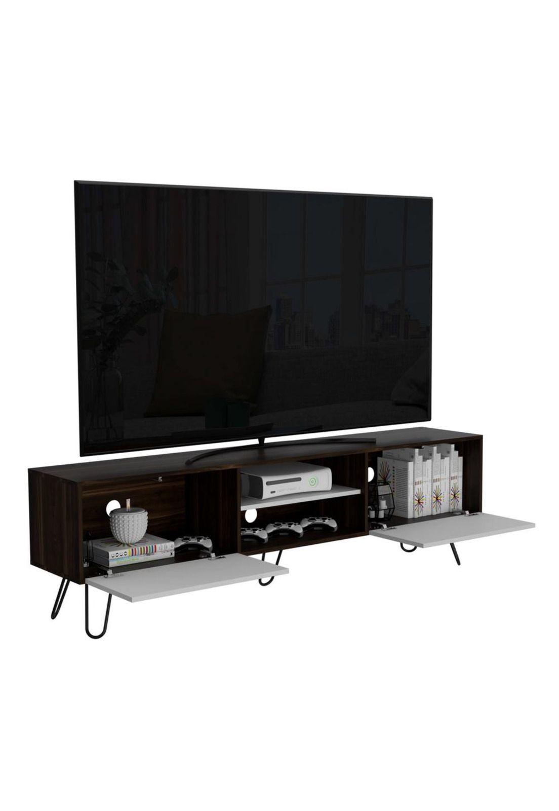 RACK VASSEL TV80 Z-180 - HABANO / BLANCO-1