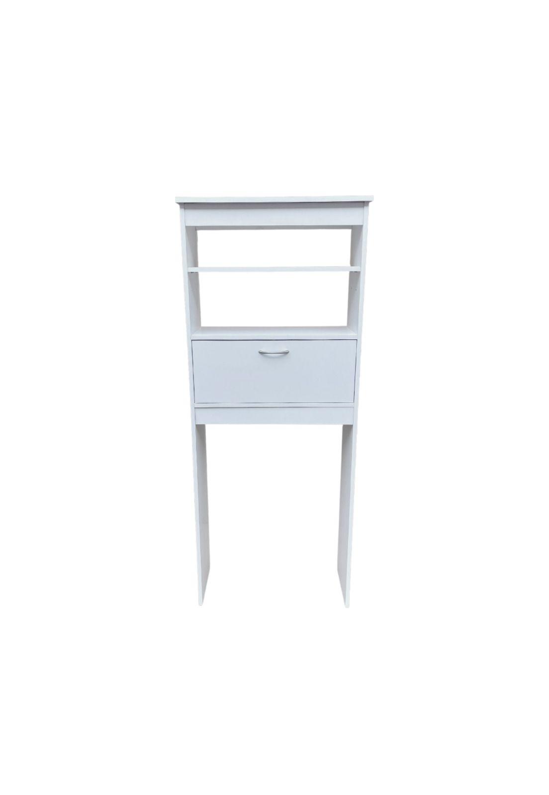 Mueble Wc Organizador De Baño Blanco Magnolia-0