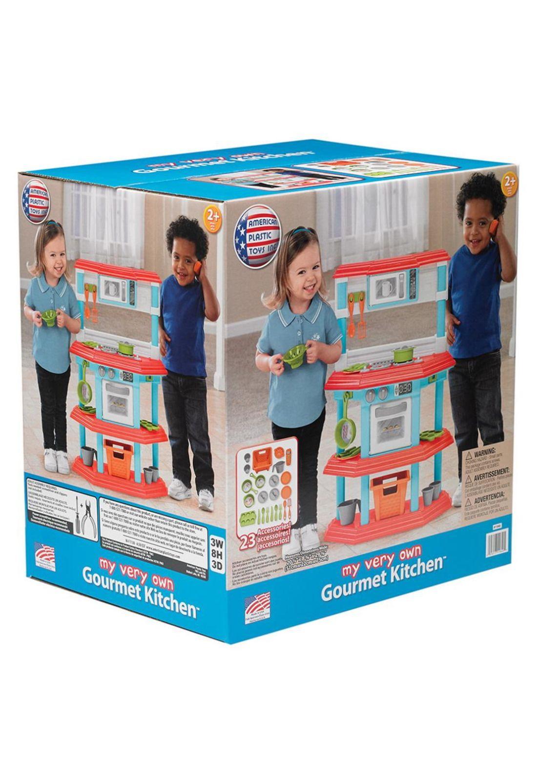 JUEGO COCINA DE JUEGUETE AMERICAN PLASTIC GOURMET-3
