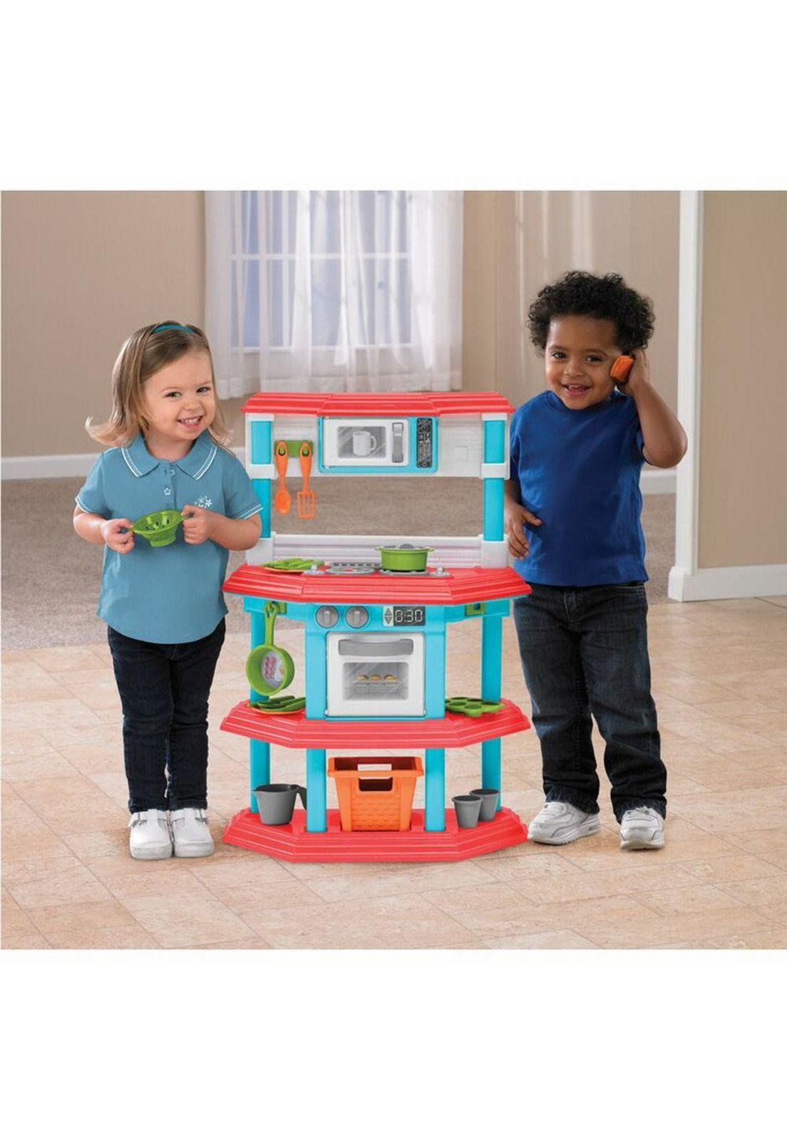 JUEGO COCINA DE JUEGUETE AMERICAN PLASTIC GOURMET-4