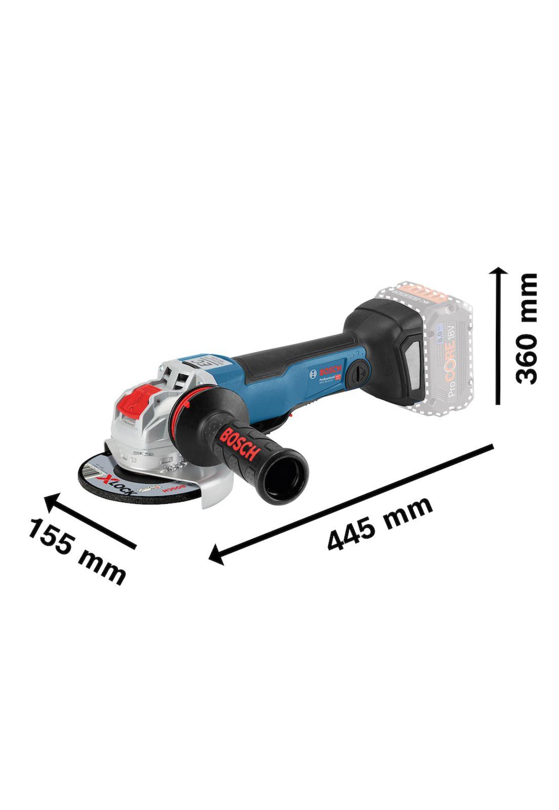 Esmeril Angular XLOCK a Batería GWX 18V-10 PC Bosch-2
