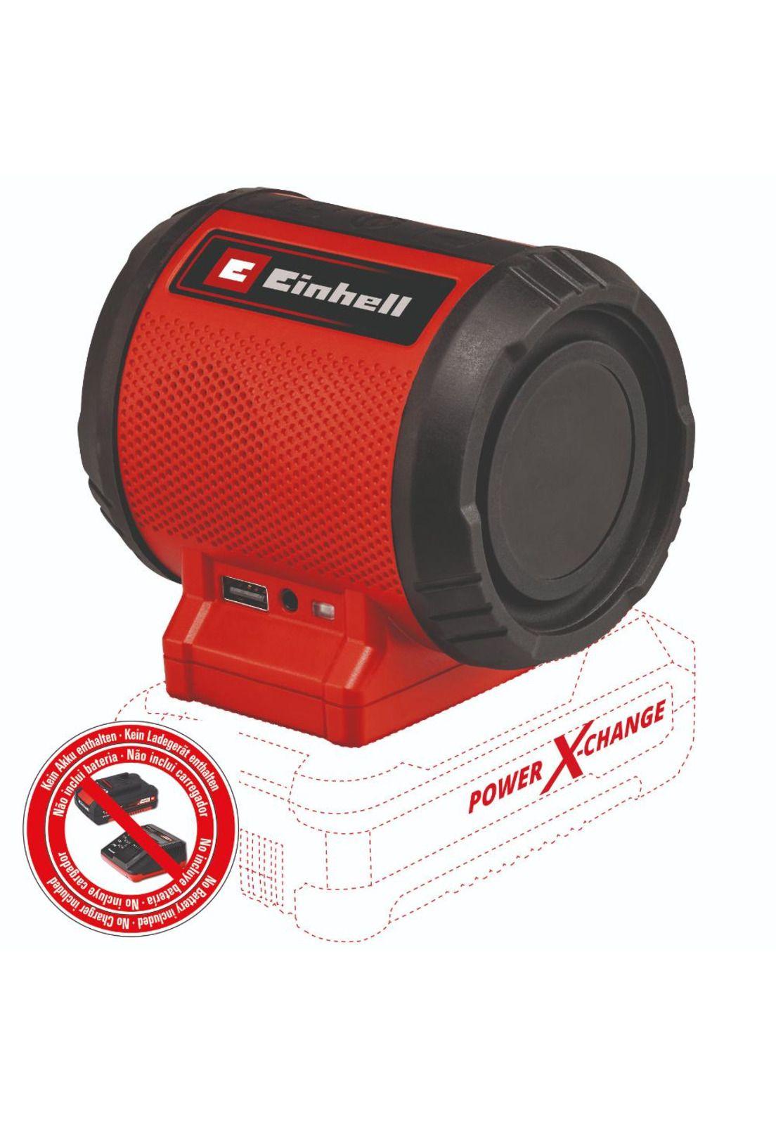 Taladro 40 NM + Esmeril 4/1" + Linterna + Parlante + Bateria 4ah y Cargador Einhell-1