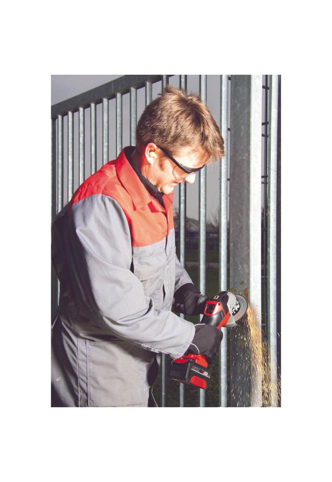 Taladro 40 NM + Esmeril 4/1" + Linterna + Parlante + Bateria 4ah y Cargador Einhell-5