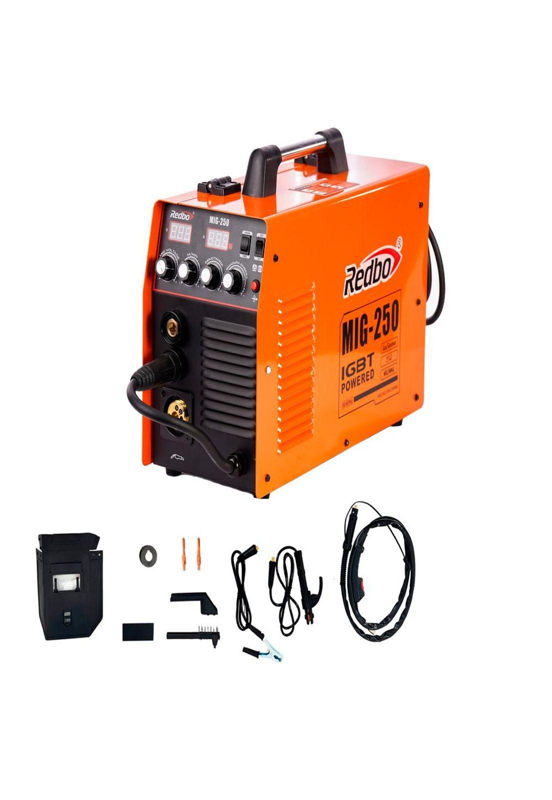 Soldadora MIG-250/5kg Redbo-2