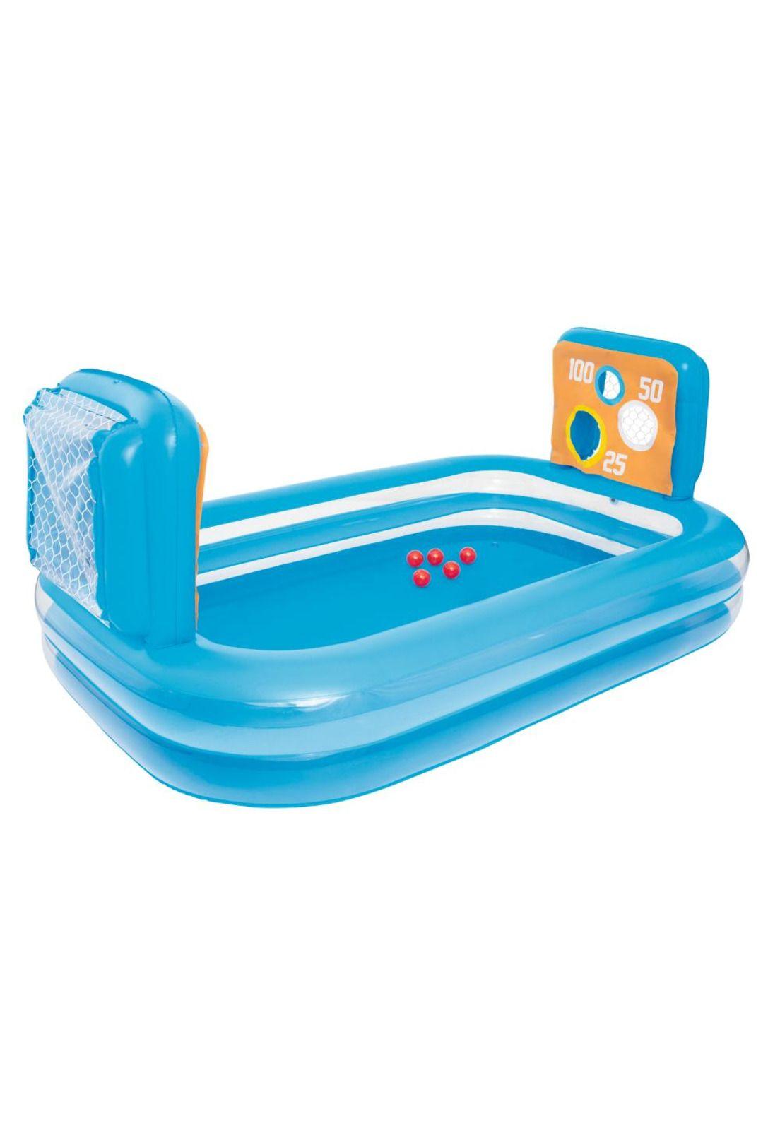 Piscina Inflable Tiro al Arco con 5 pelotas 2,37 m x 1,52 m x 94 cm - 54170 - Bestway-0