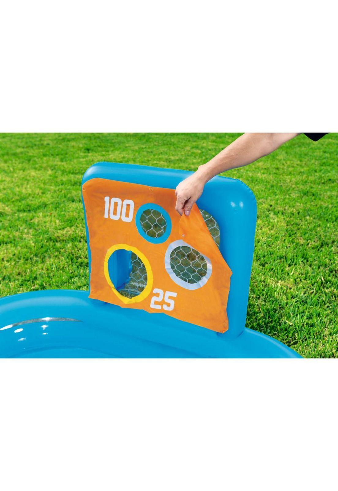 Piscina Inflable Tiro al Arco con 5 pelotas 2,37 m x 1,52 m x 94 cm - 54170 - Bestway-1