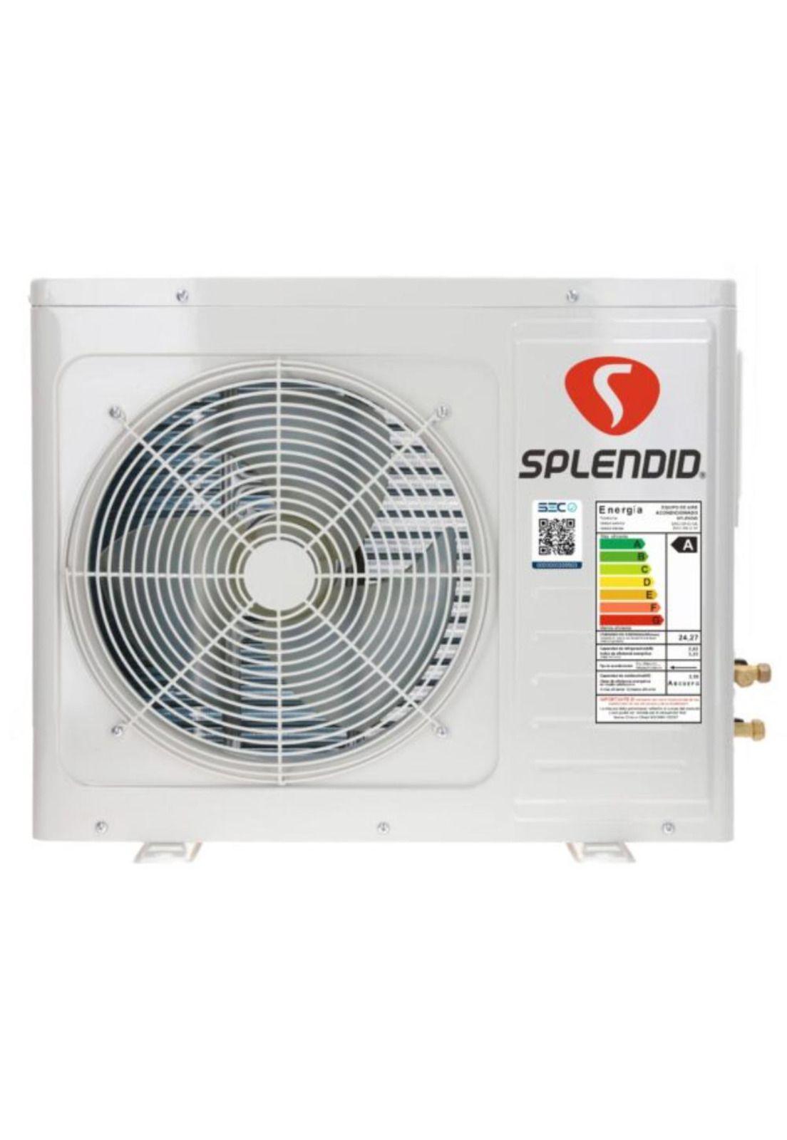Aire Acondicionado SPLIT ON/OFF 9000 BTU frio/calor - SPLENDID-1