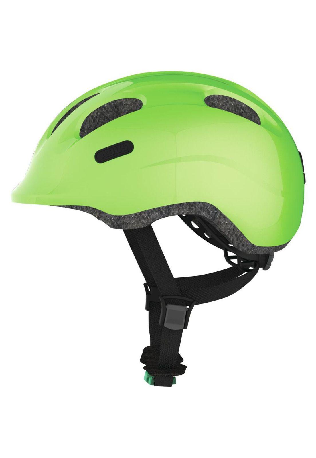 Casco Verde Brillante Smiley 3.0 LED  Talla S  Abus-0