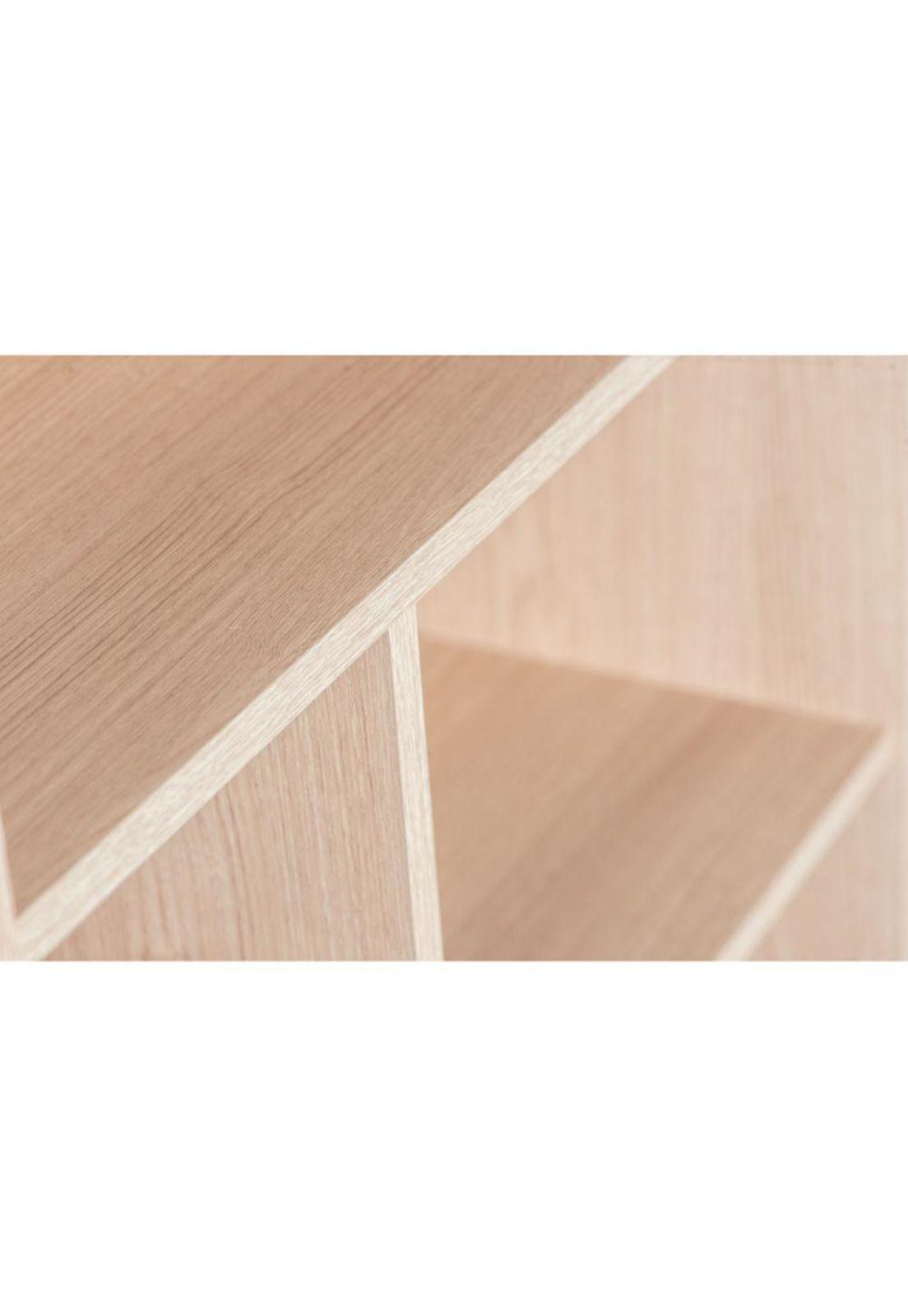 Mueble Librero Domino Maxi Lib56M Carvalo Mobikit-2