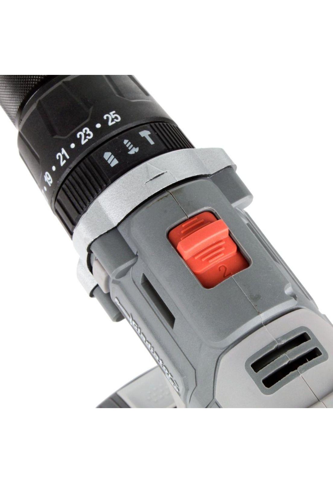 Taladro + Llave - Ator Impacto 18V Inalambrico  1 Bat - Gladiator-3