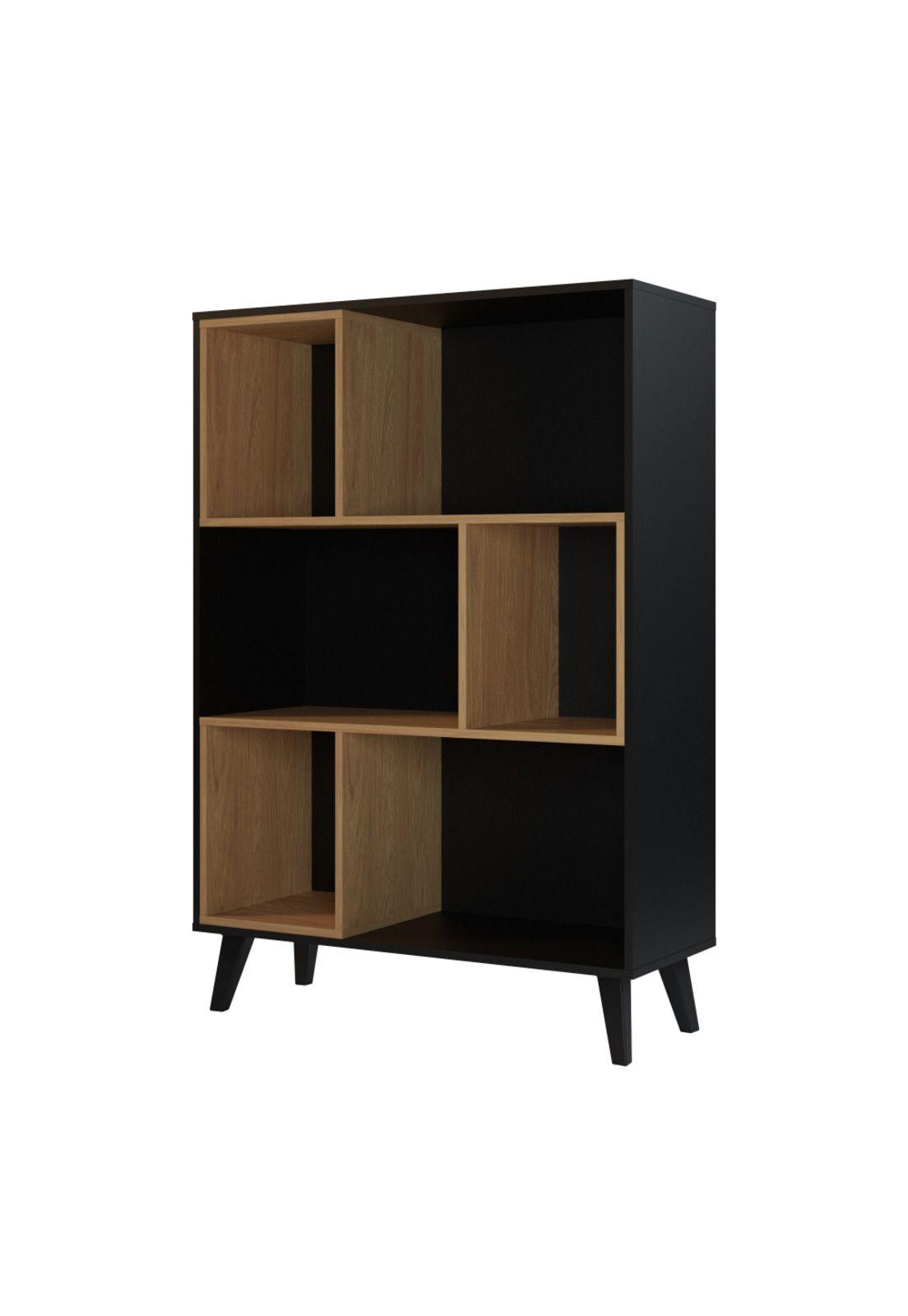 Estante Ragnar  Ng/Madera Silcosil-1