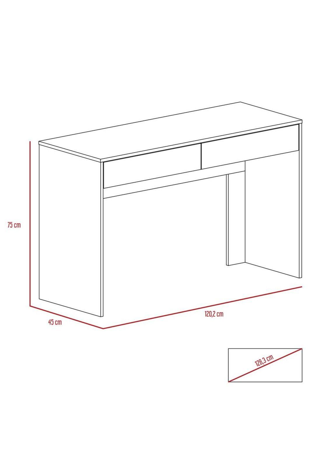 COMBO OFFICE 37 ESCRITORIO + BIBLIOTECA - ROVERE + BLANCO-2