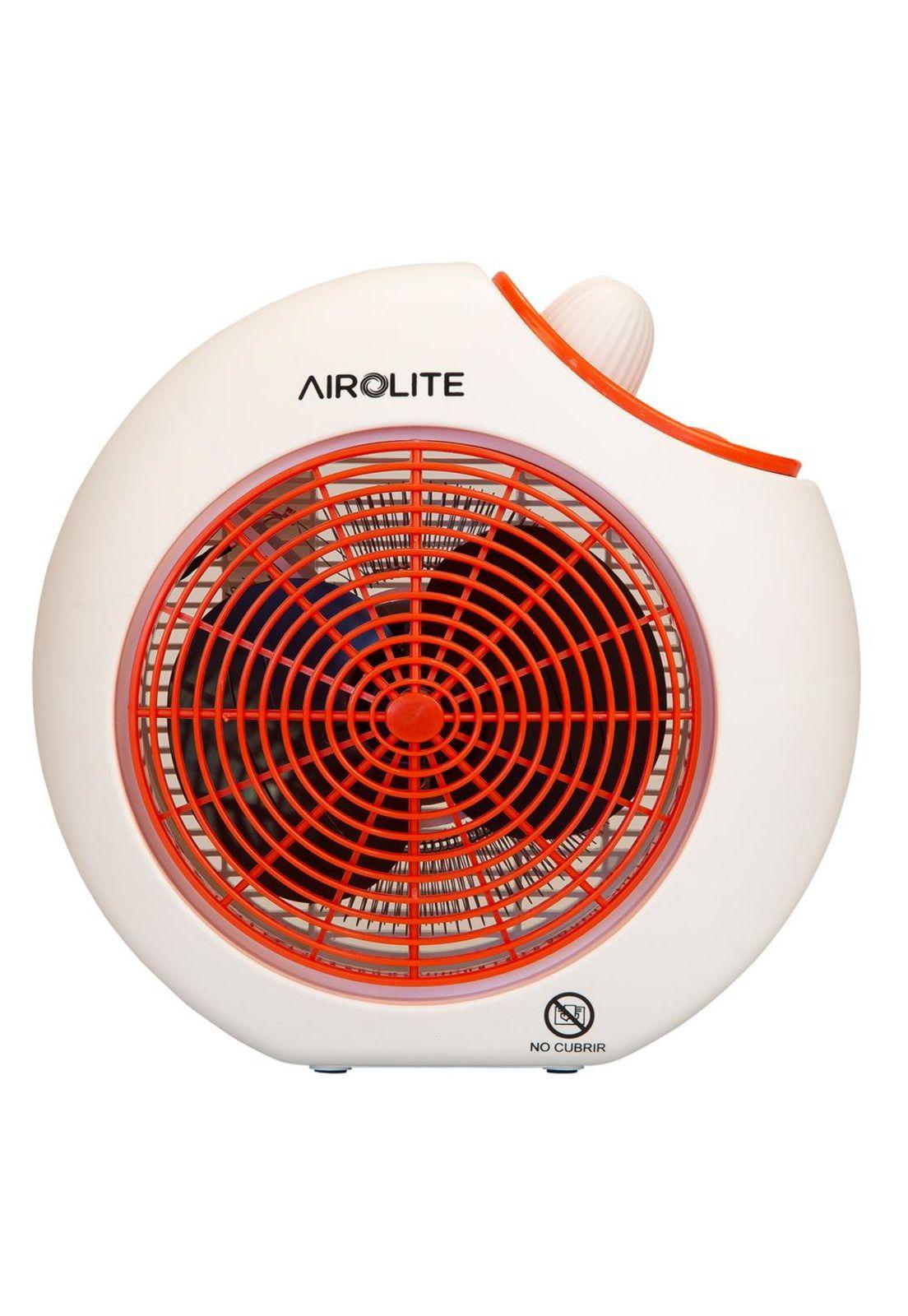 TERMOVENTILADOR REDONDO 1800W, BLANCO-ROJO, HT2014R-2