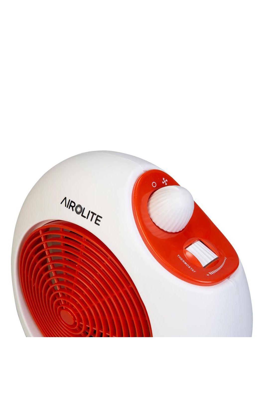 TERMOVENTILADOR REDONDO 1800W, BLANCO-ROJO, HT2014R-7