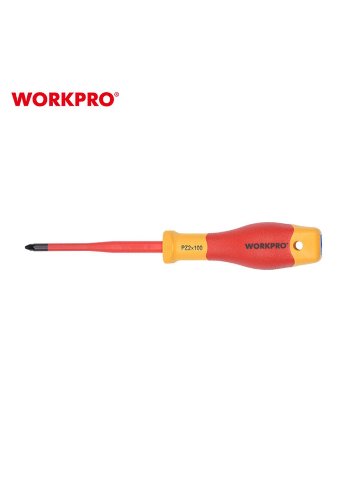 Destornillador Pozi Aislado Pz1X80Mm Workpro-0