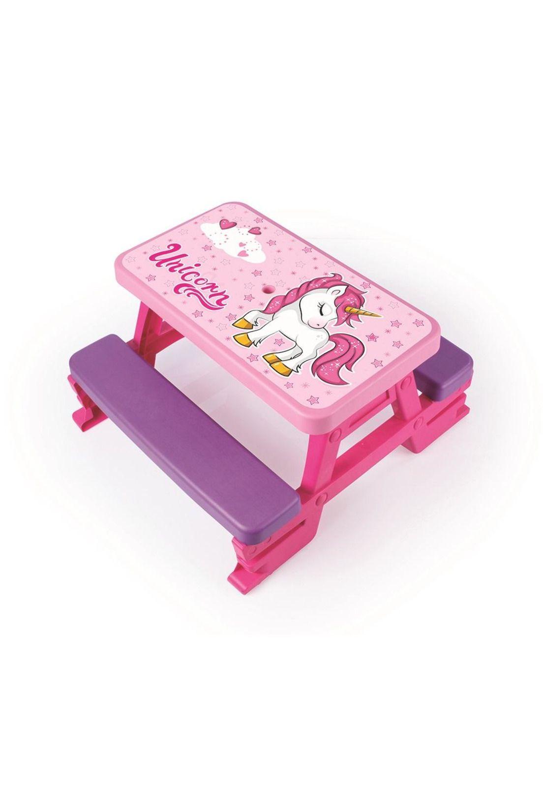 Mesa De Picnic Para 4 Unicornios - DL2518 - DOLU-1