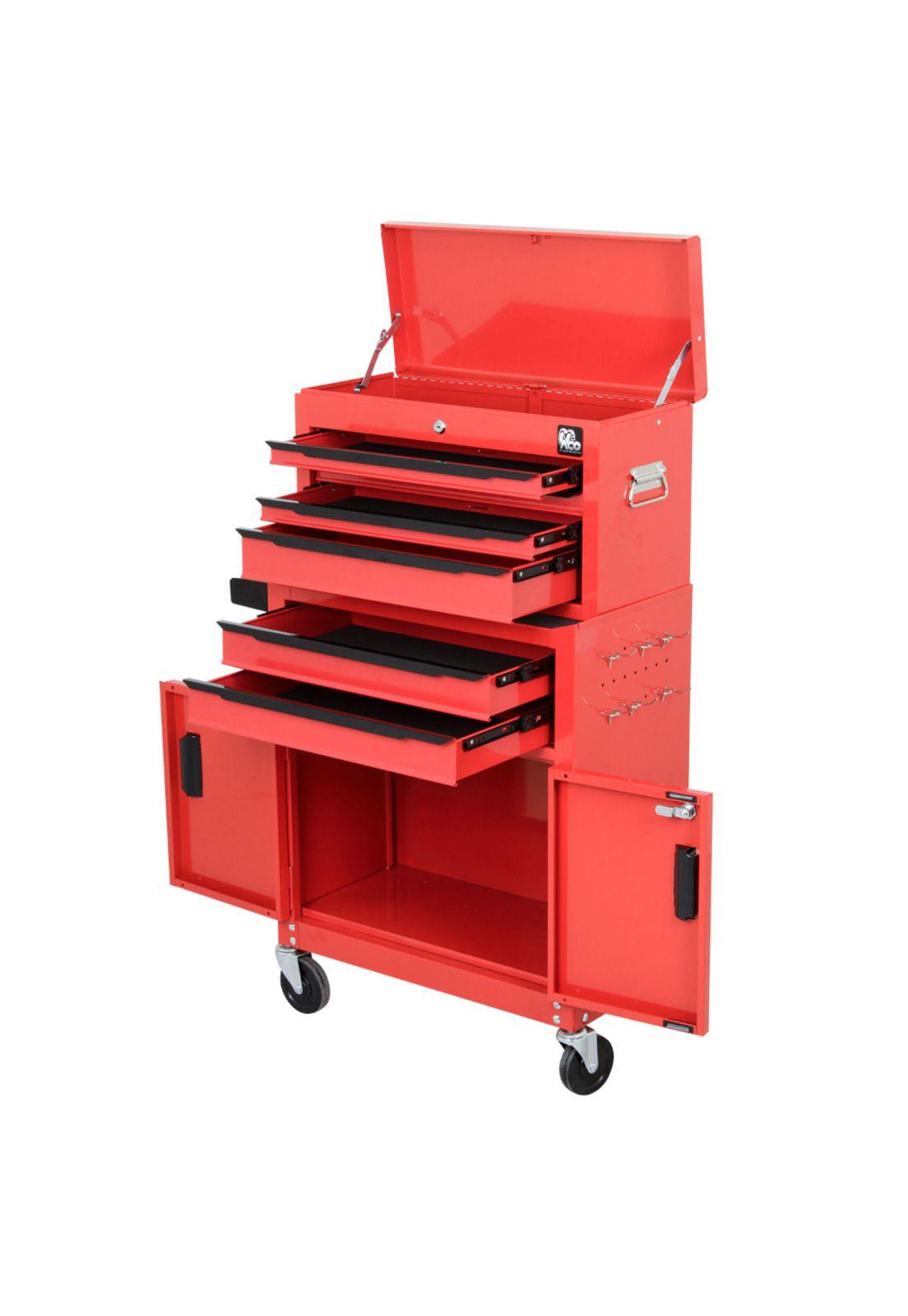 Carro De Herramientas Con Baul 2 En 1 Aco -1