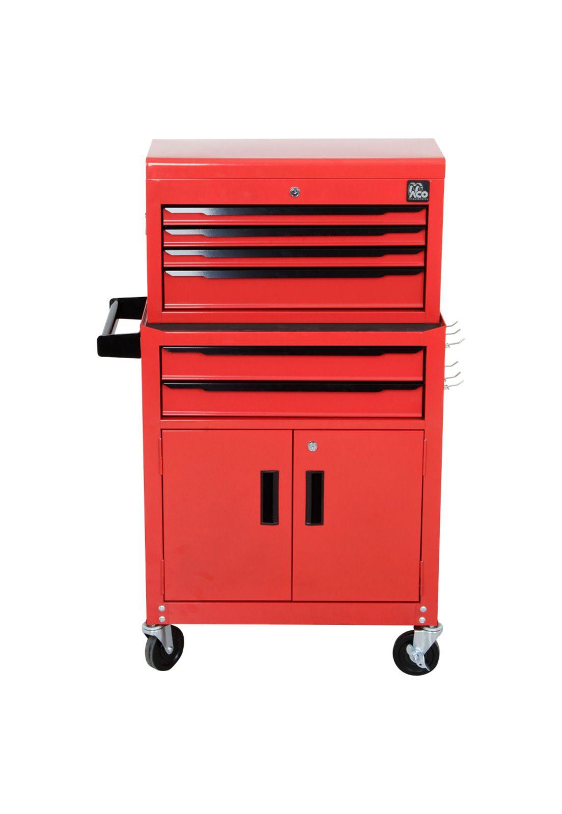 Carro De Herramientas Con Baul 2 En 1 Aco -2