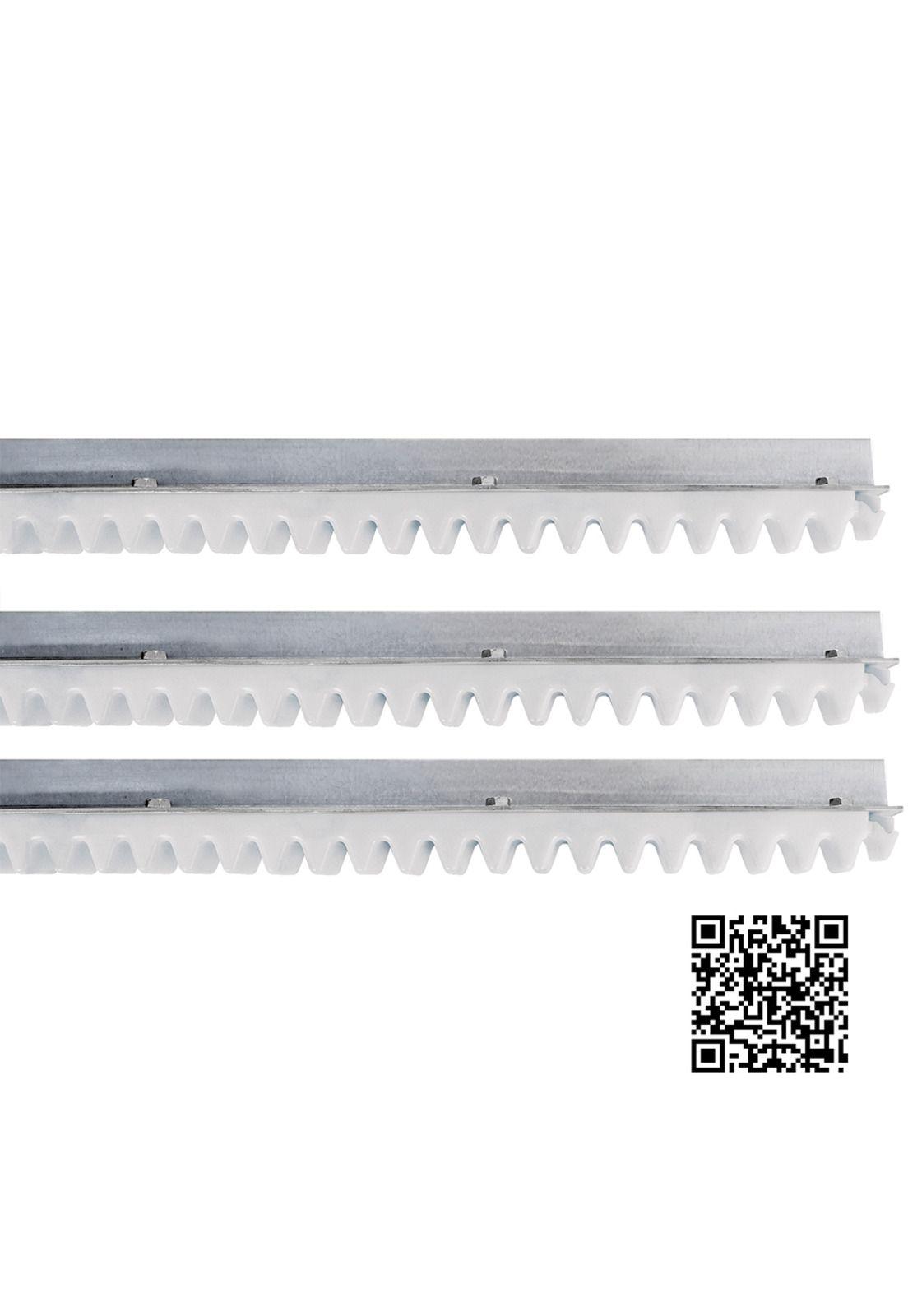 Cremallera 1 Mt Nylon Alto Trafico-Piñon Aluminio Y Acero Alcremg  Astrolock-1