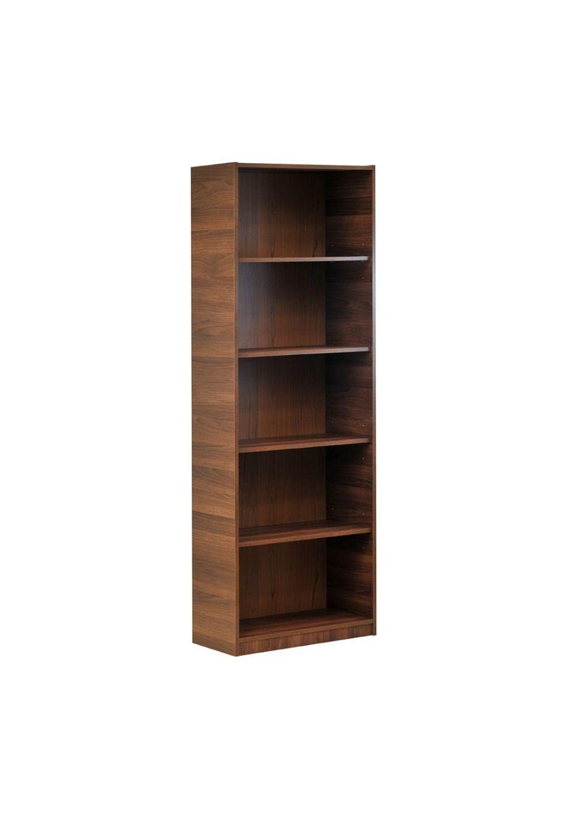 Mueble Librero 6 Niveles Ng Nogal Lib64M Mobikit-0