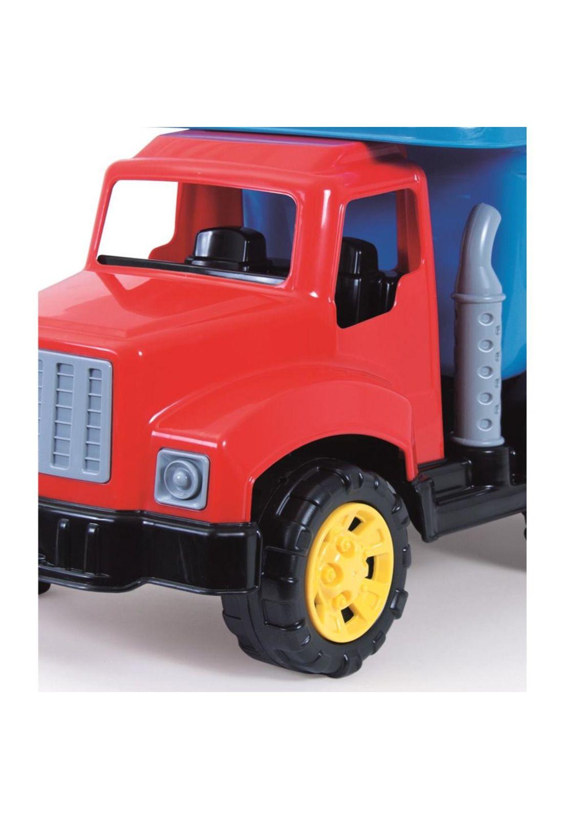 Camión Tolva Rojo/Azul 82cm largo - DL7011 - DOLU-1