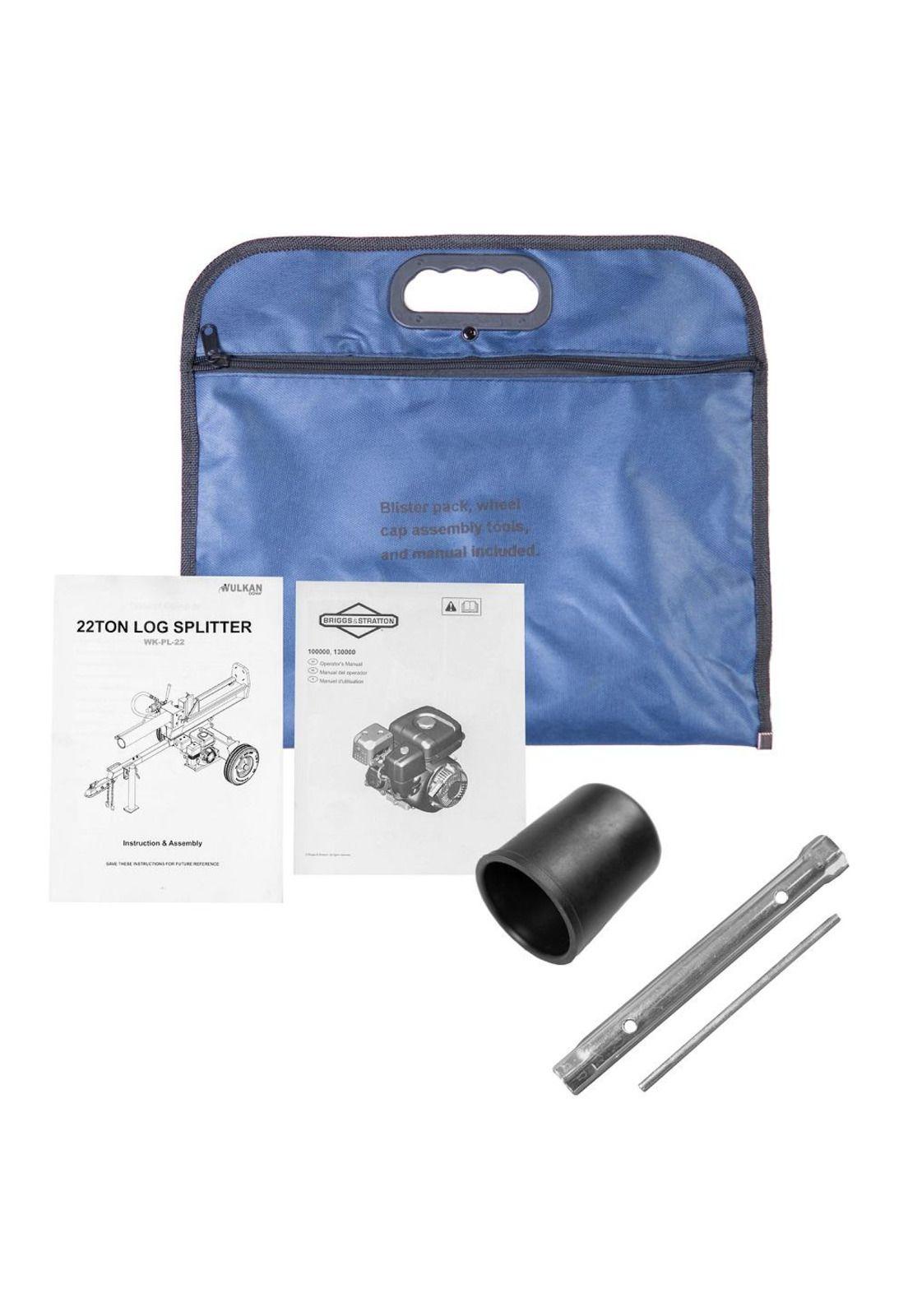 Partidor De Leña 22Ton  Dual/6.5Hp, 196Cc WK-PL-22 Wulkan-7